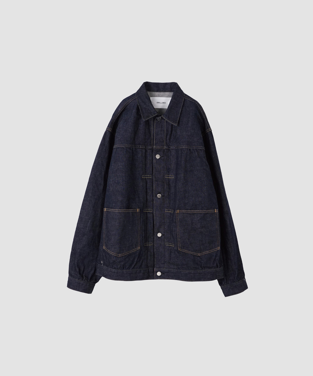 15oz SELVEDGE DENIM TRUCKER JACKET INDIGO ONE WASH – JOHN MASON