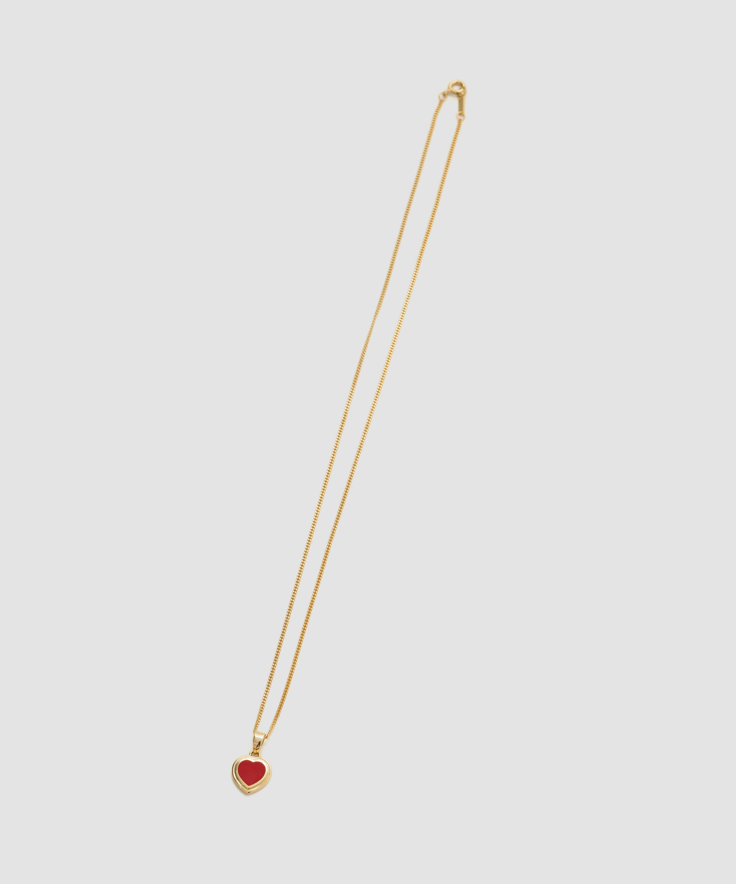 HEART NECKLACE GOLD PLATING