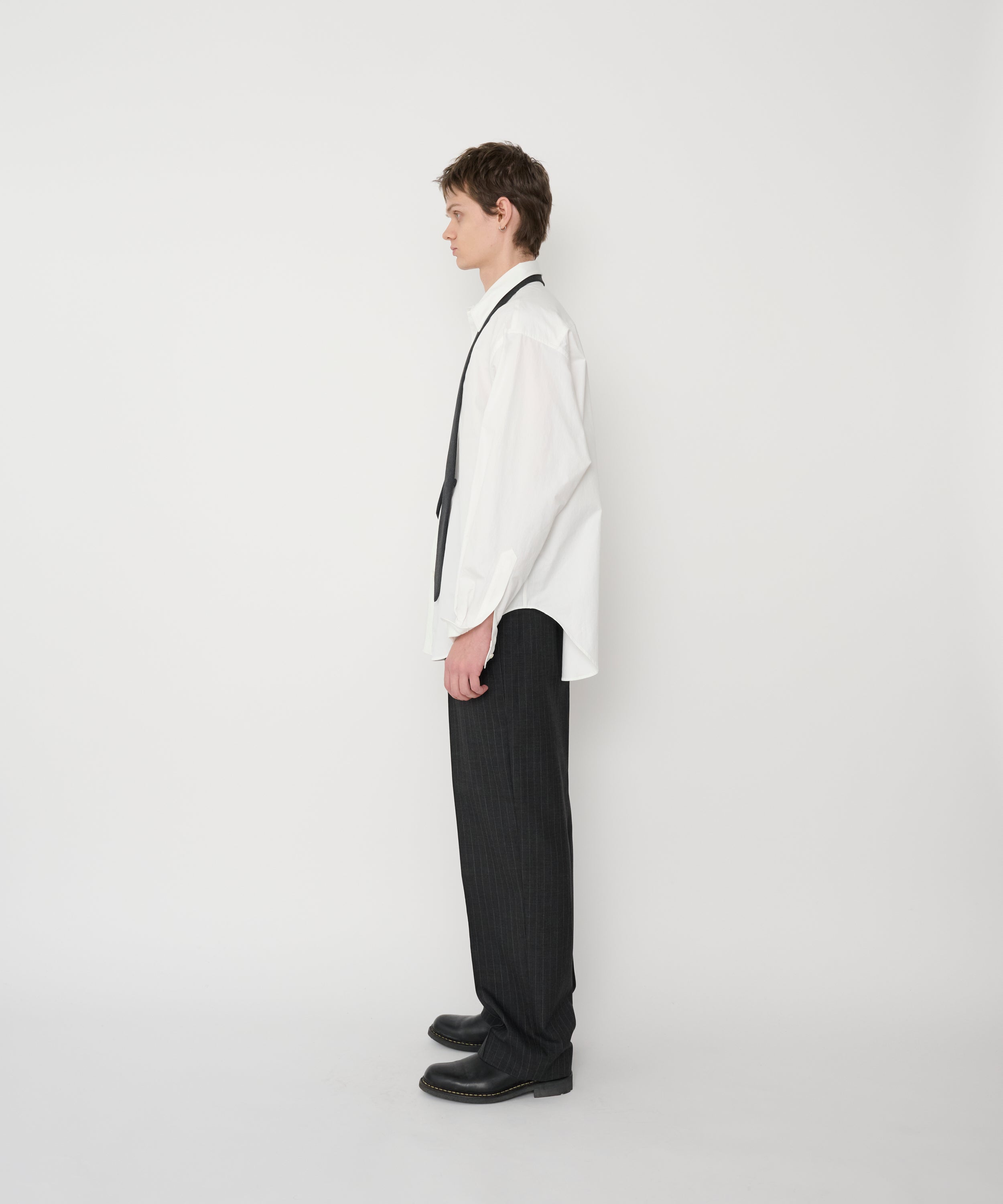WASHED COTTON BROAD WIRE SHIRT