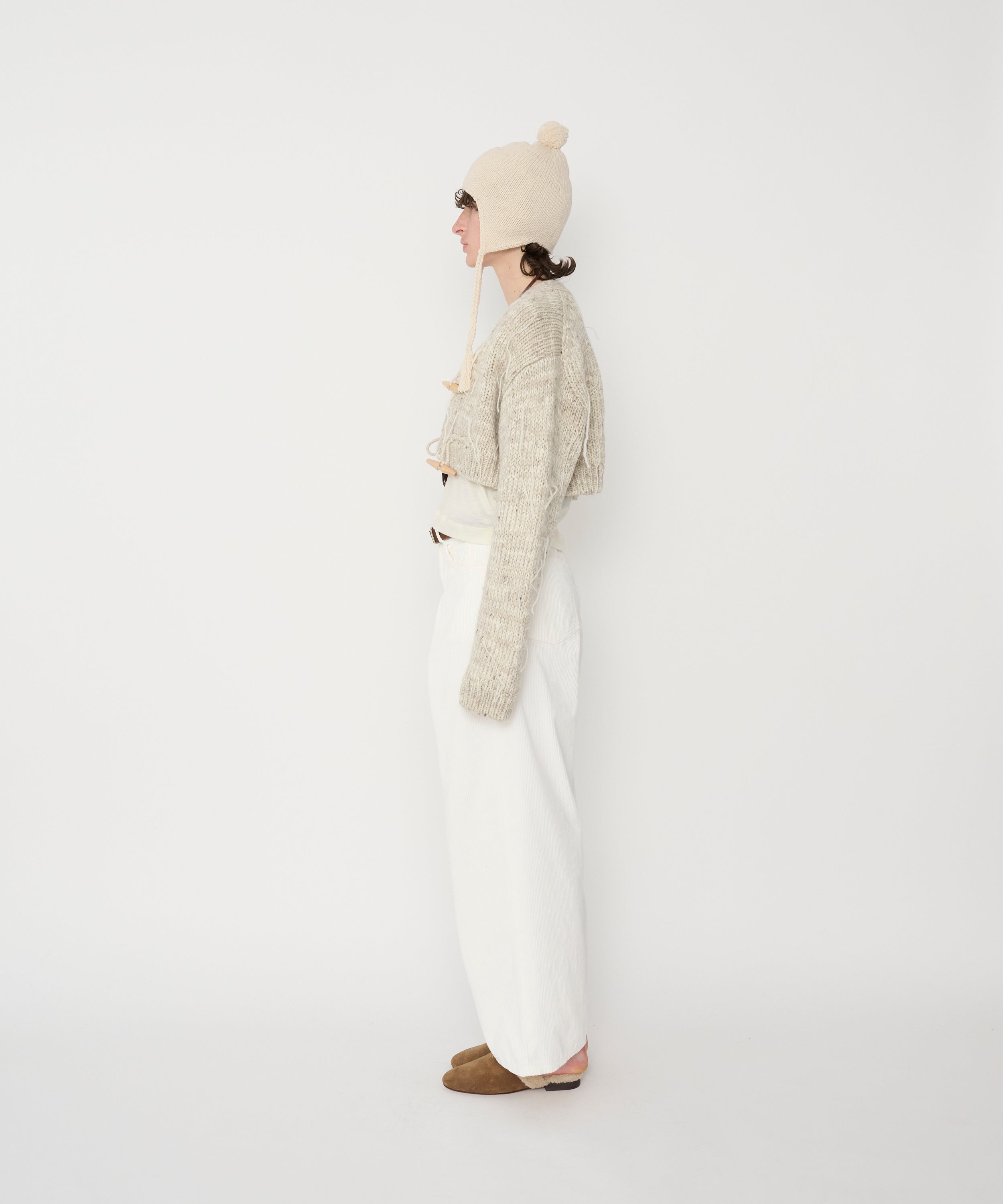 1.5G TOGGLE SHORT CARDIGAN