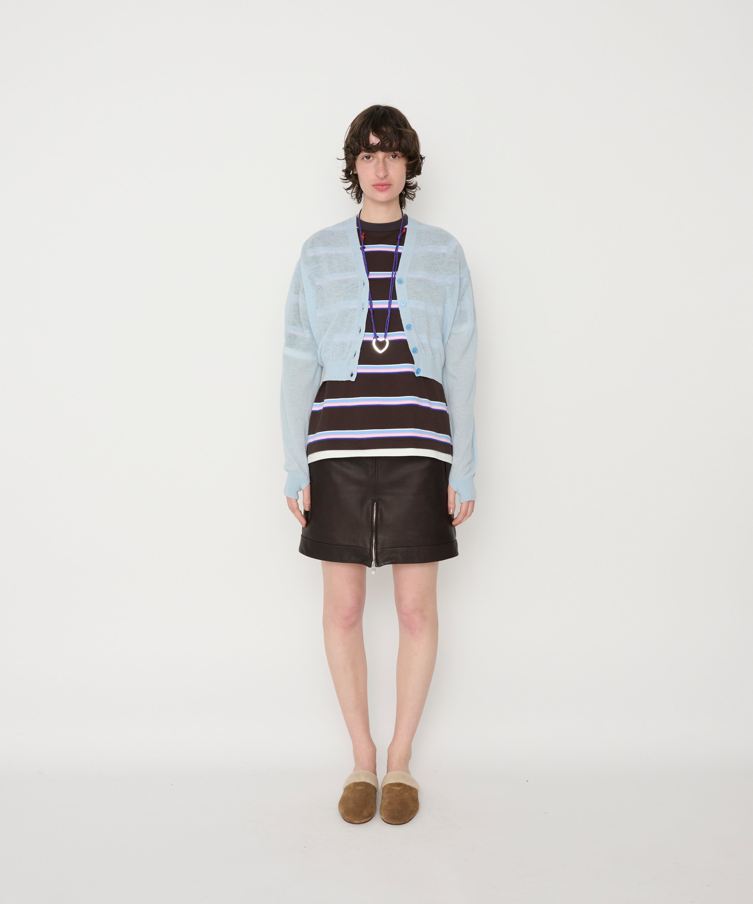 12G CASHMERE SHORT CARDIGAN