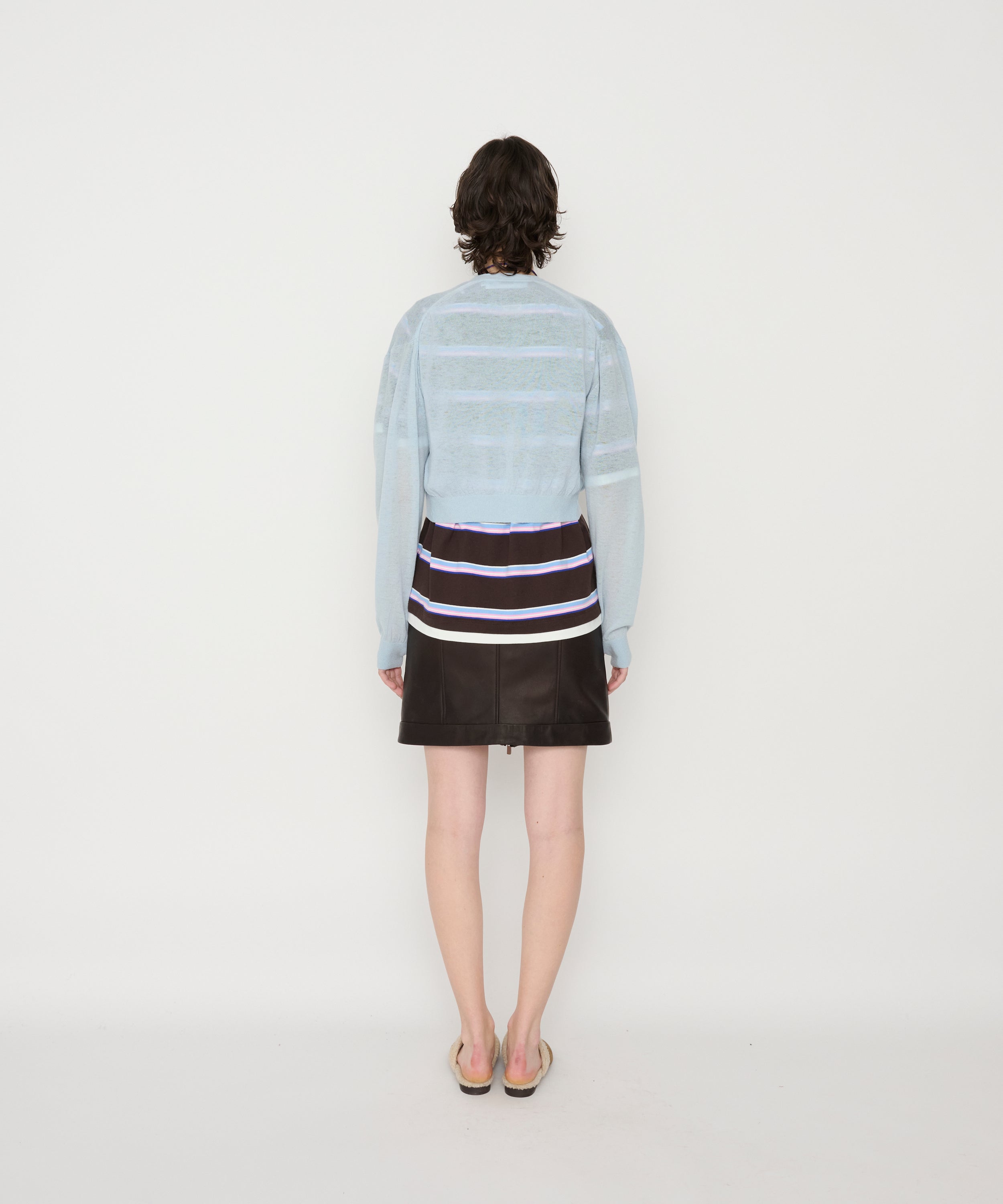 12G CASHMERE SHORT CARDIGAN