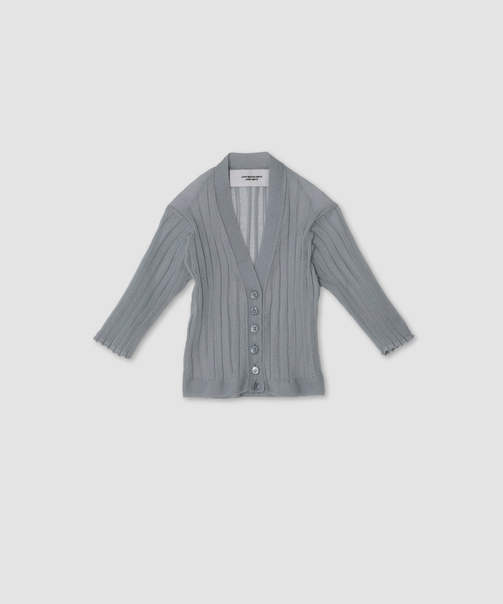 16G COTTON POLYESTER SHORT CARDIGAN – JOHN MASON SMITH JANE