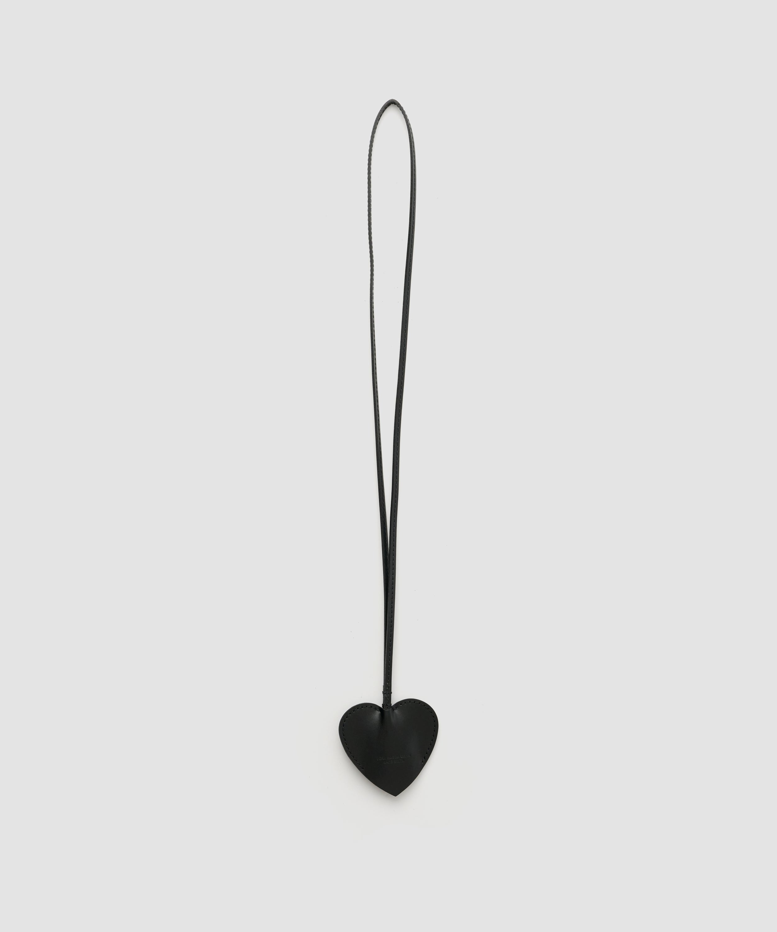 COW LEATHER HEART KEY CASE