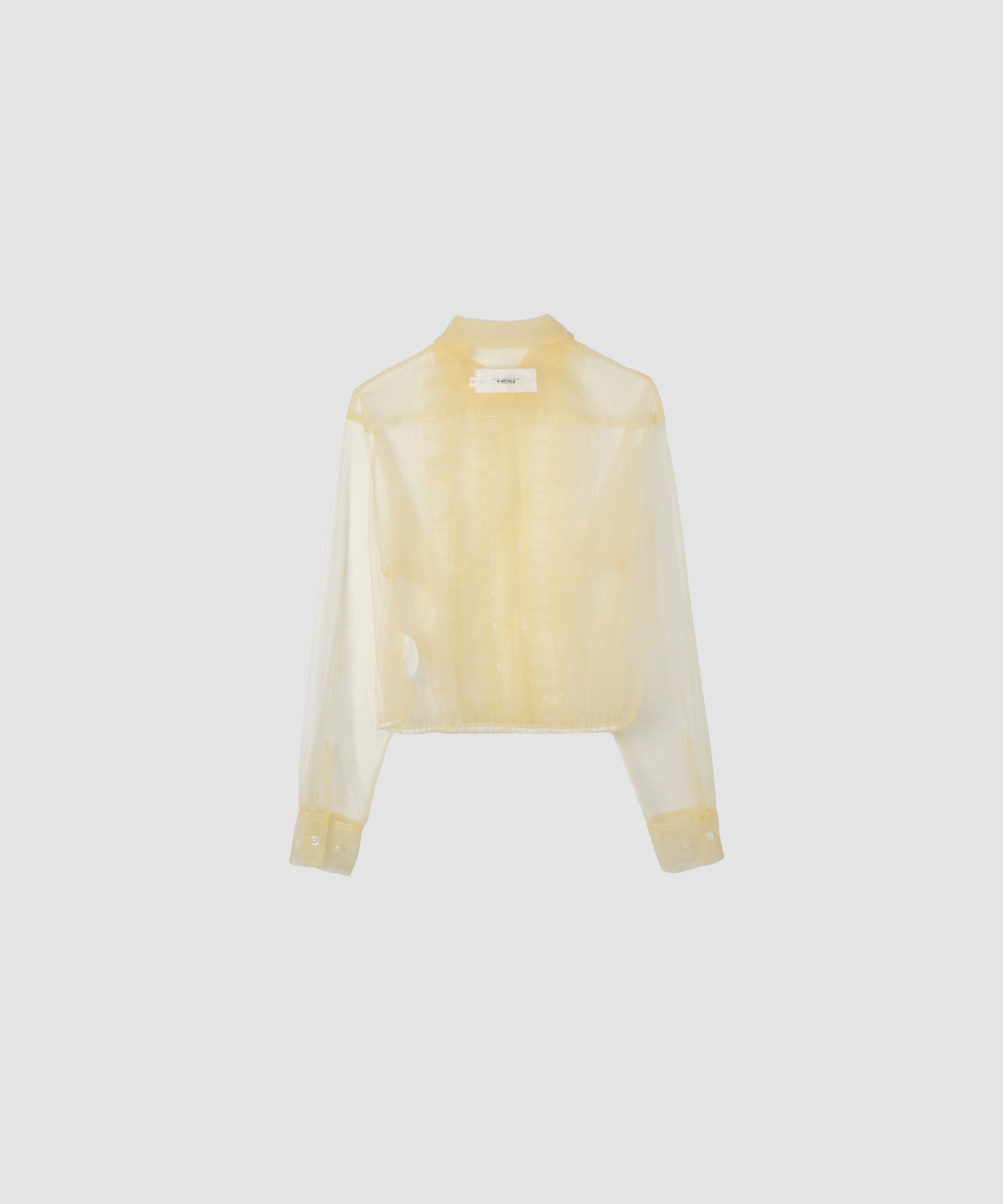 NYLON TULLE FRILLS SHIRTS