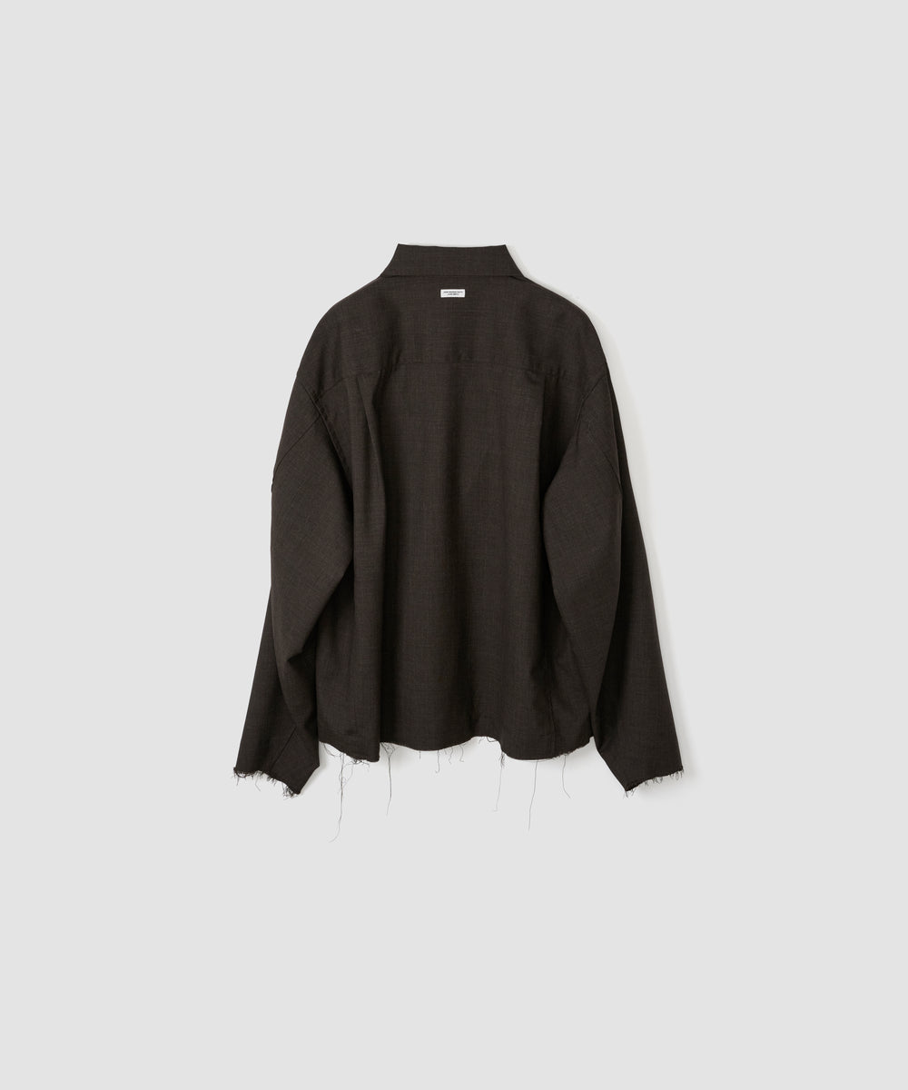 WASHABLE WOOL TROPICAL ZIP BLOUSON – JOHN MASON SMITH JANE SMITH