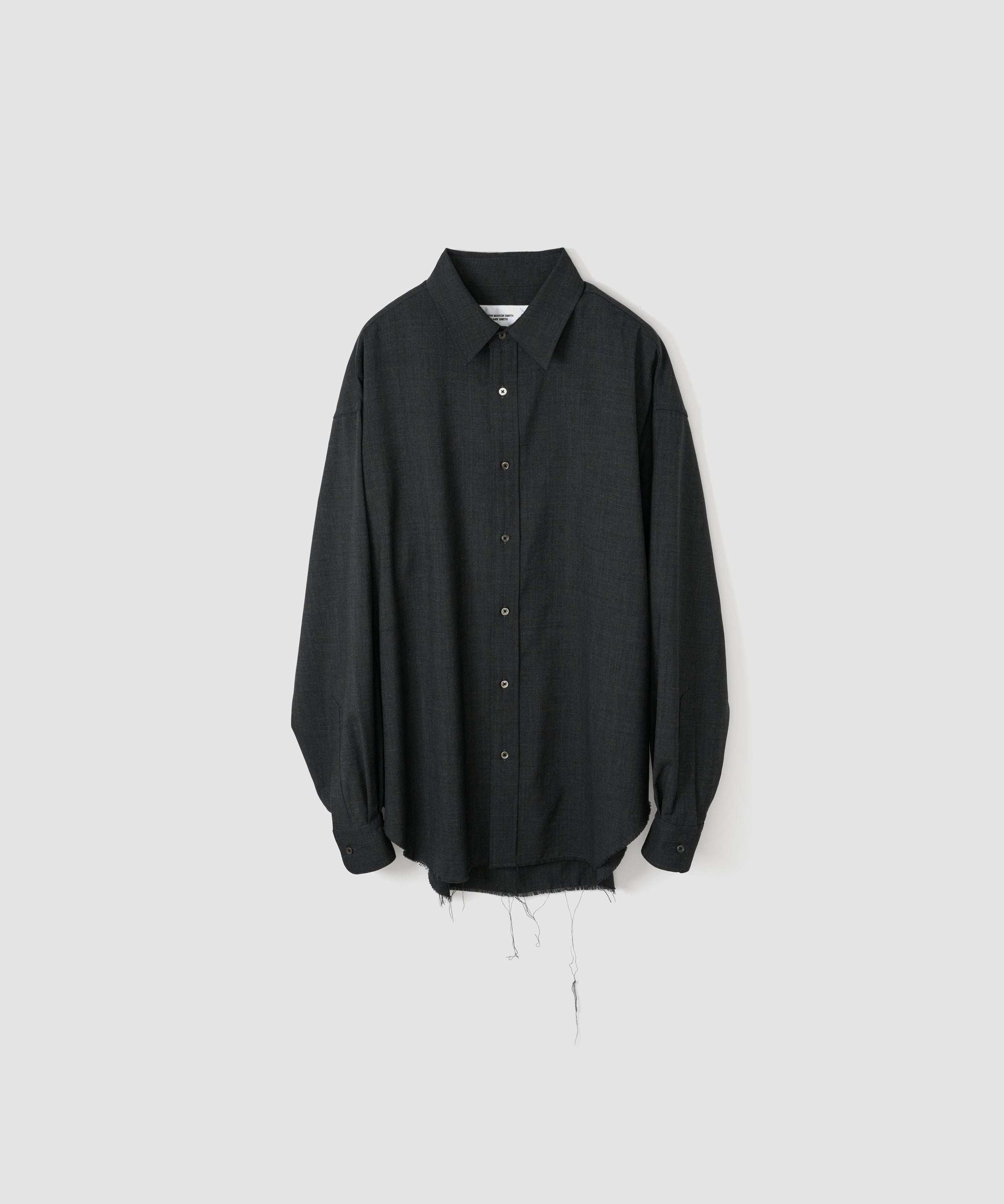 WASHABLE WOOL TROPICAL REGULAR SHIRT