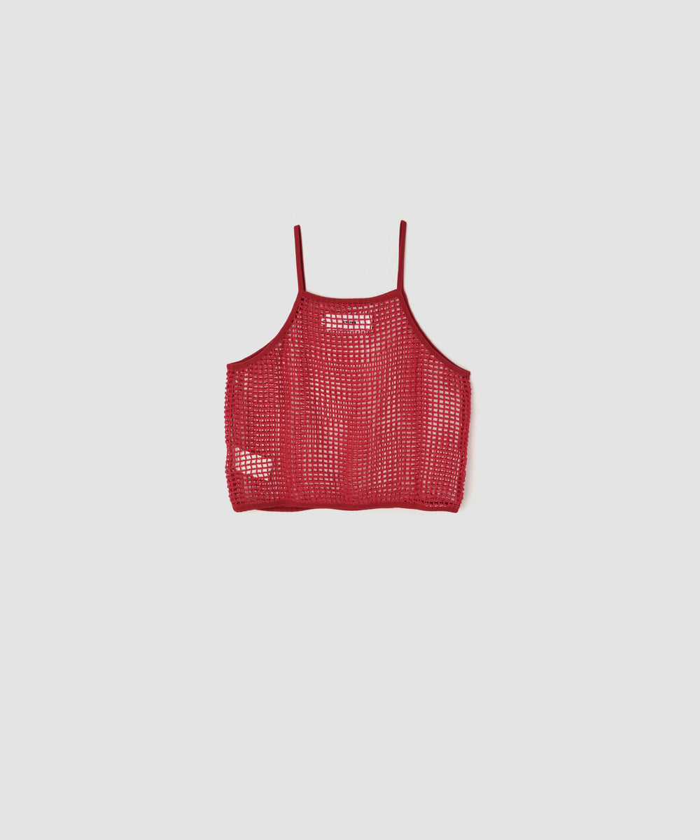 SQUARE MESH CAMISOLE – JOHN MASON SMITH JANE SMITH