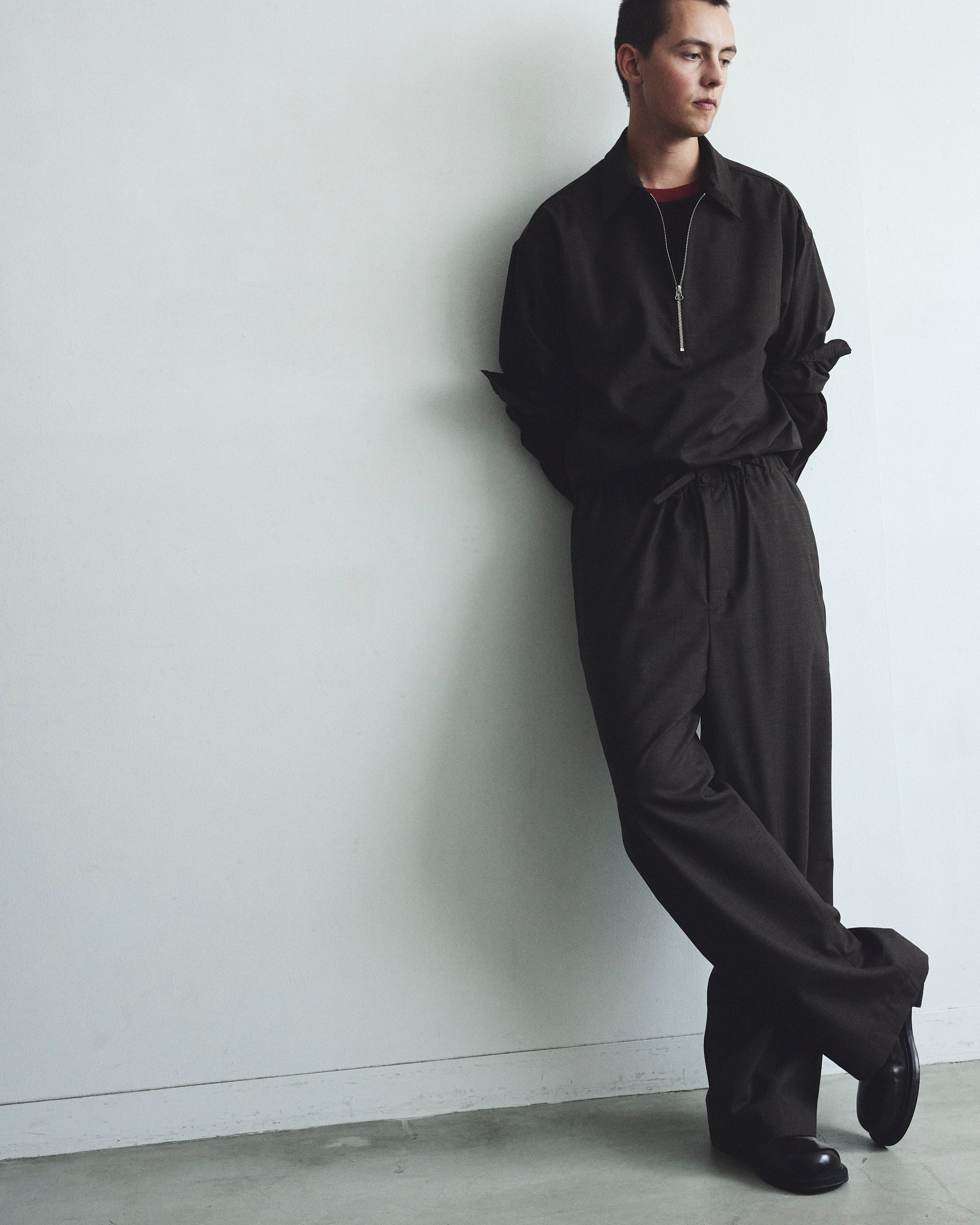 WASHABLE WOOL TROPICAL EASY PANTS