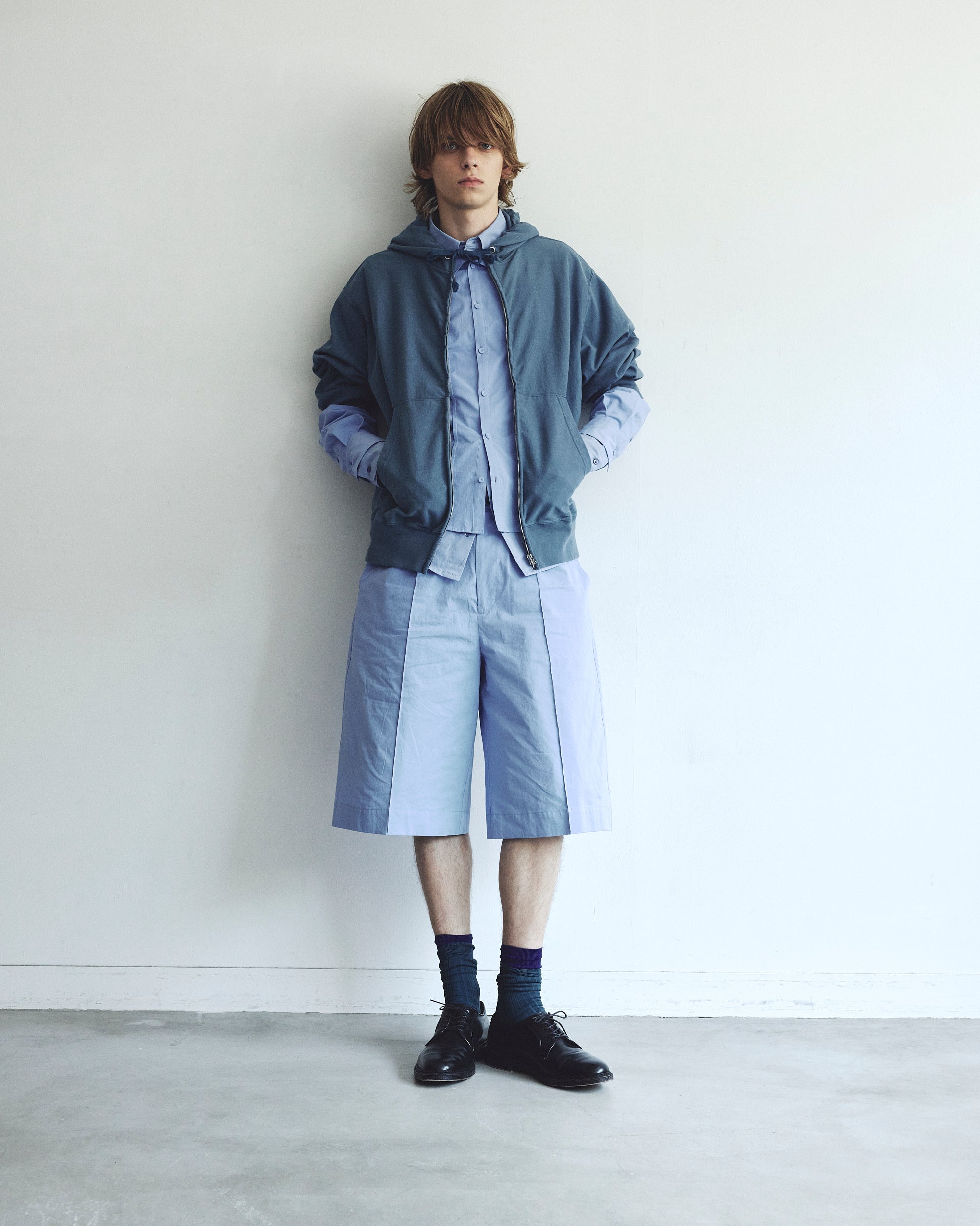 WASHED COTTON BROAD 13 INCH SHORT PANTS