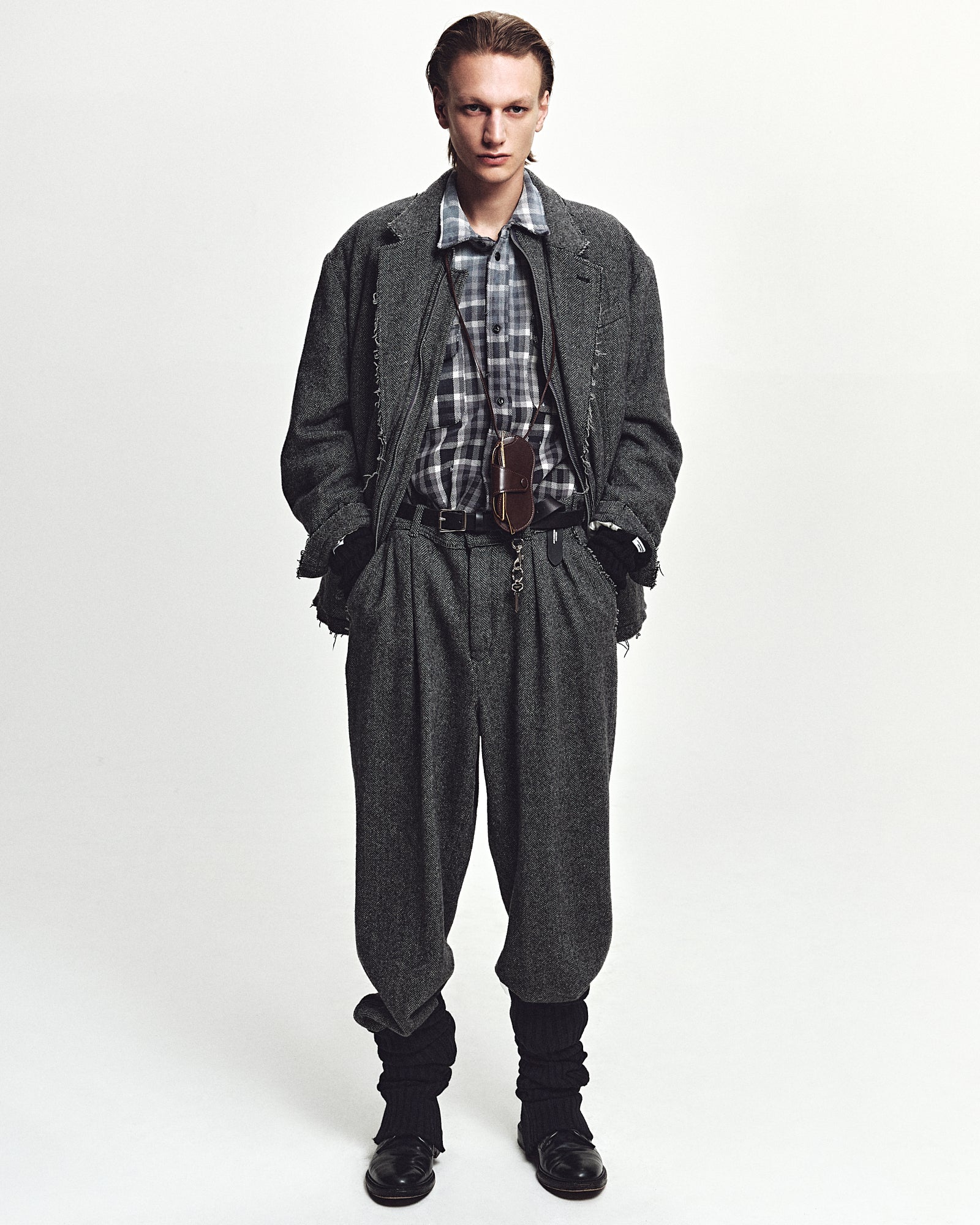 COTTON FLANNEL OVERSIZED SHIRT