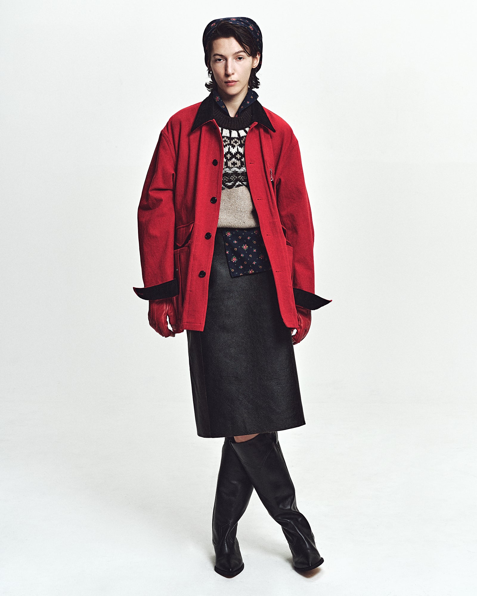 5G NORDIC YOKE SWEATER