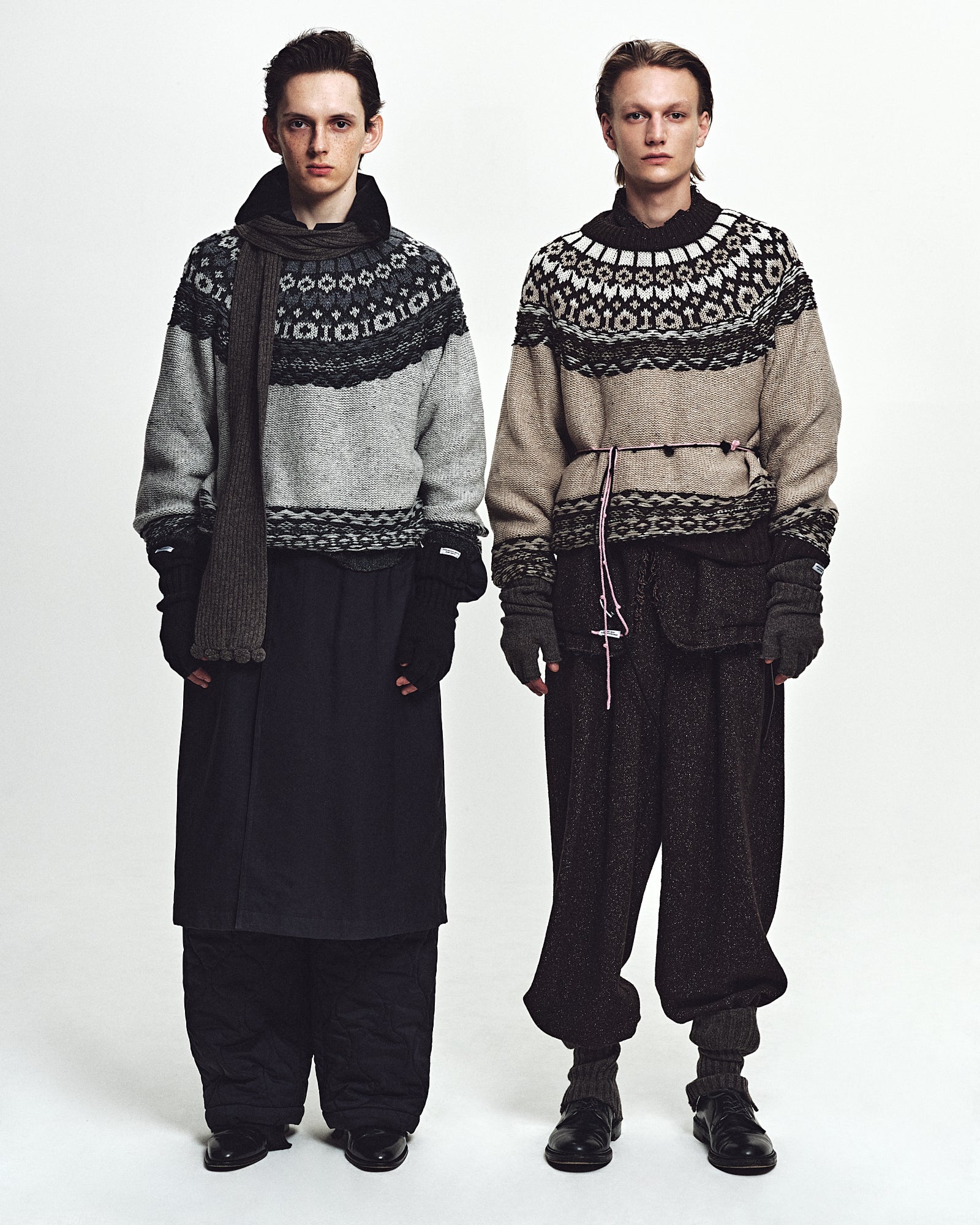 5G NORDIC YOKE SWEATER