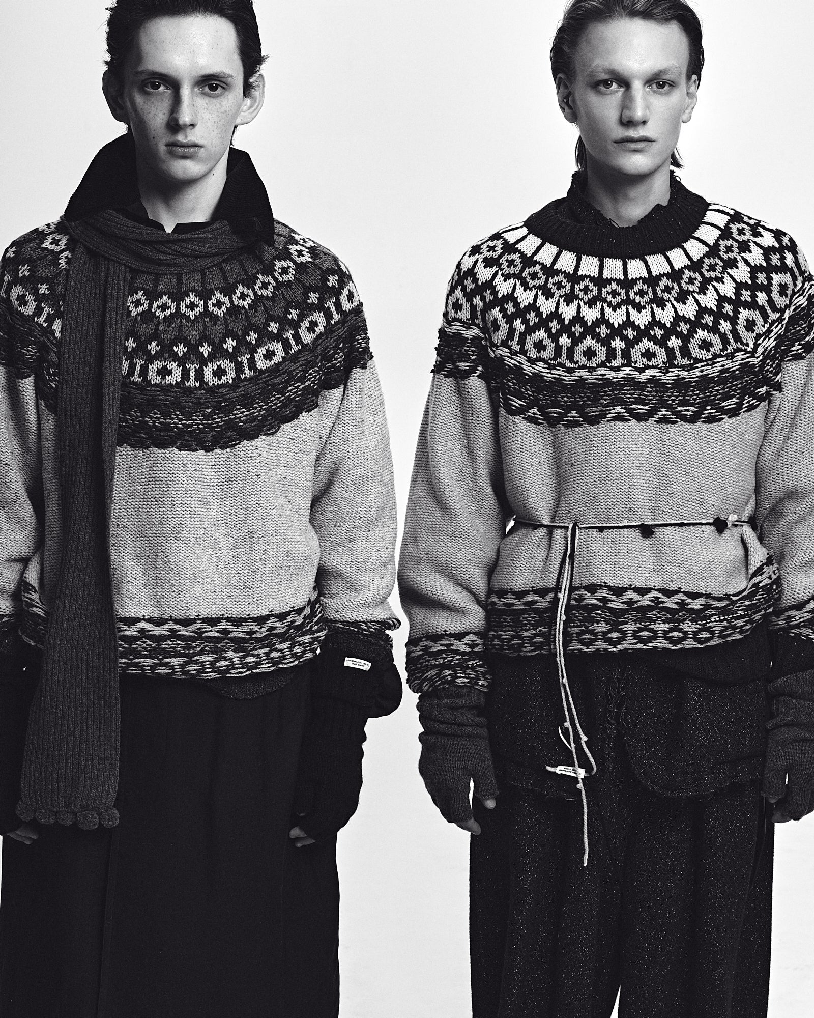5G NORDIC YOKE SWEATER