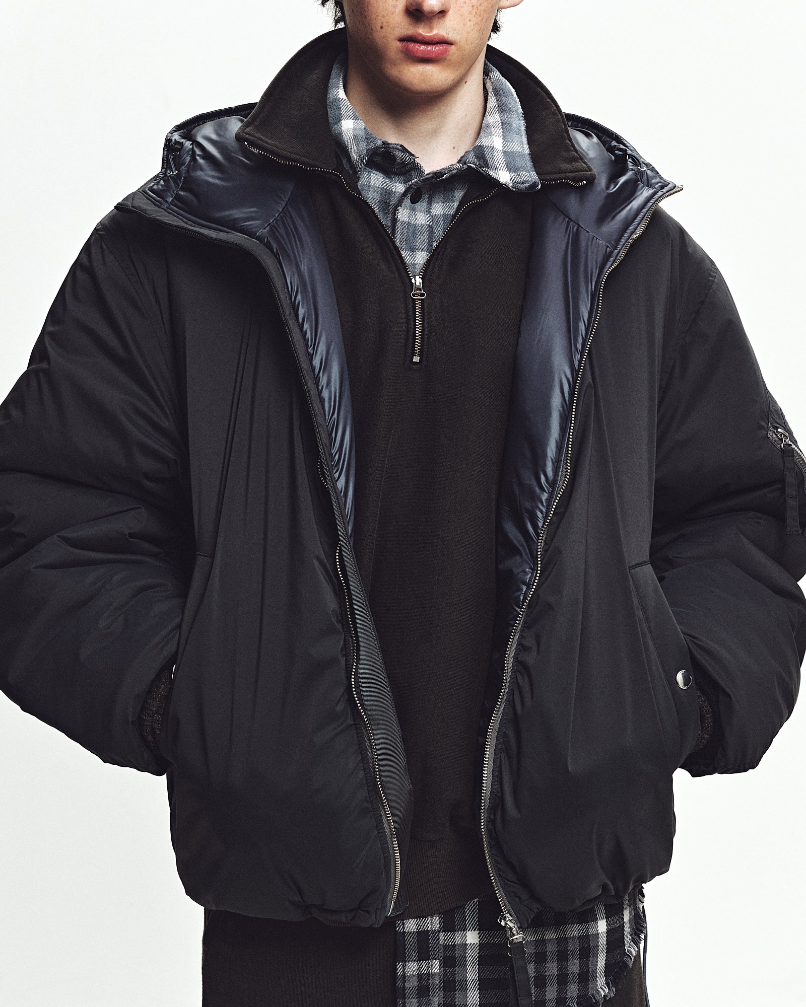 COTTON FLANNEL OVERSIZED SHIRT