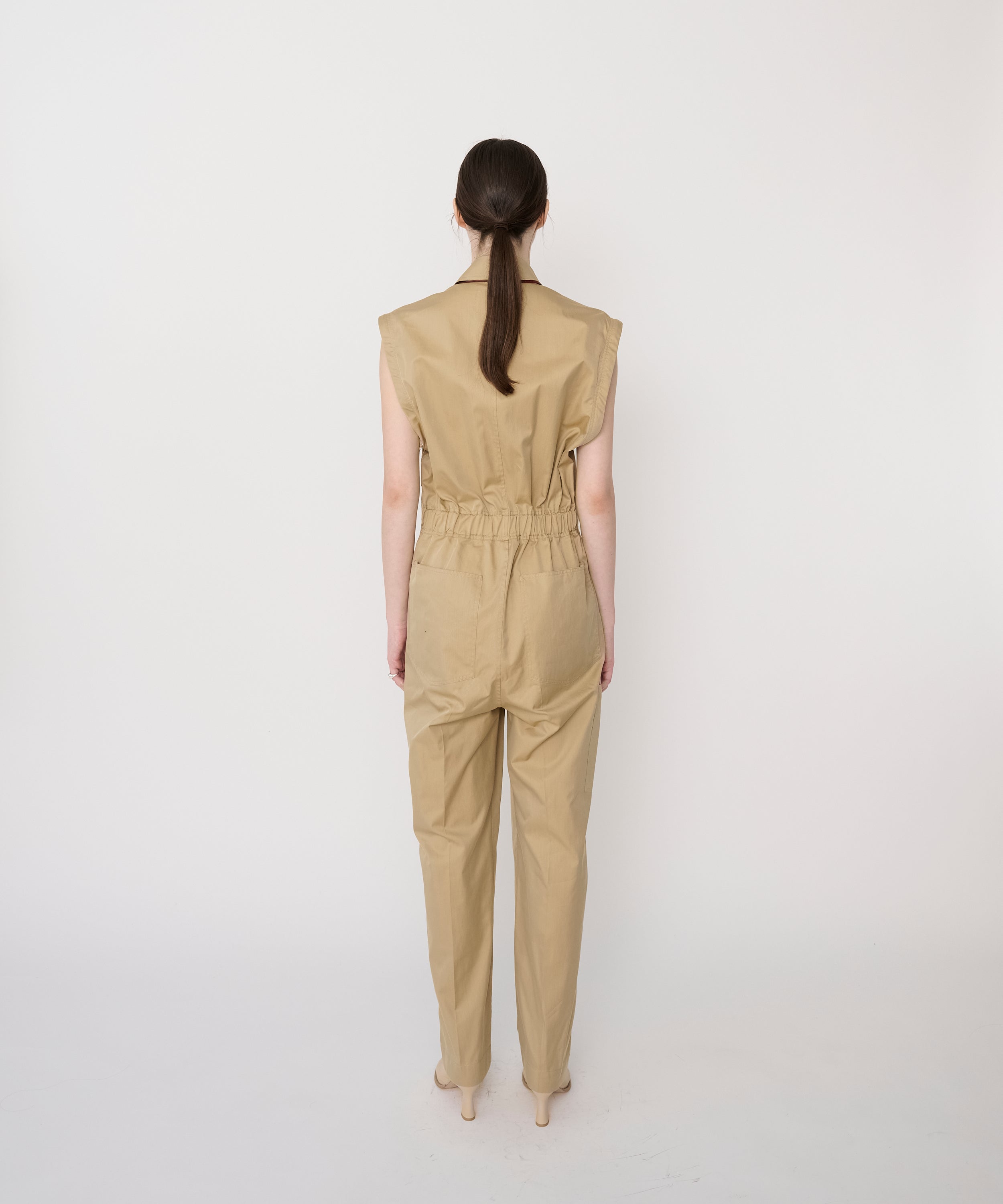 COTTON NYLON MILITARY SLEEVE REMOVAL JUMP SUIT