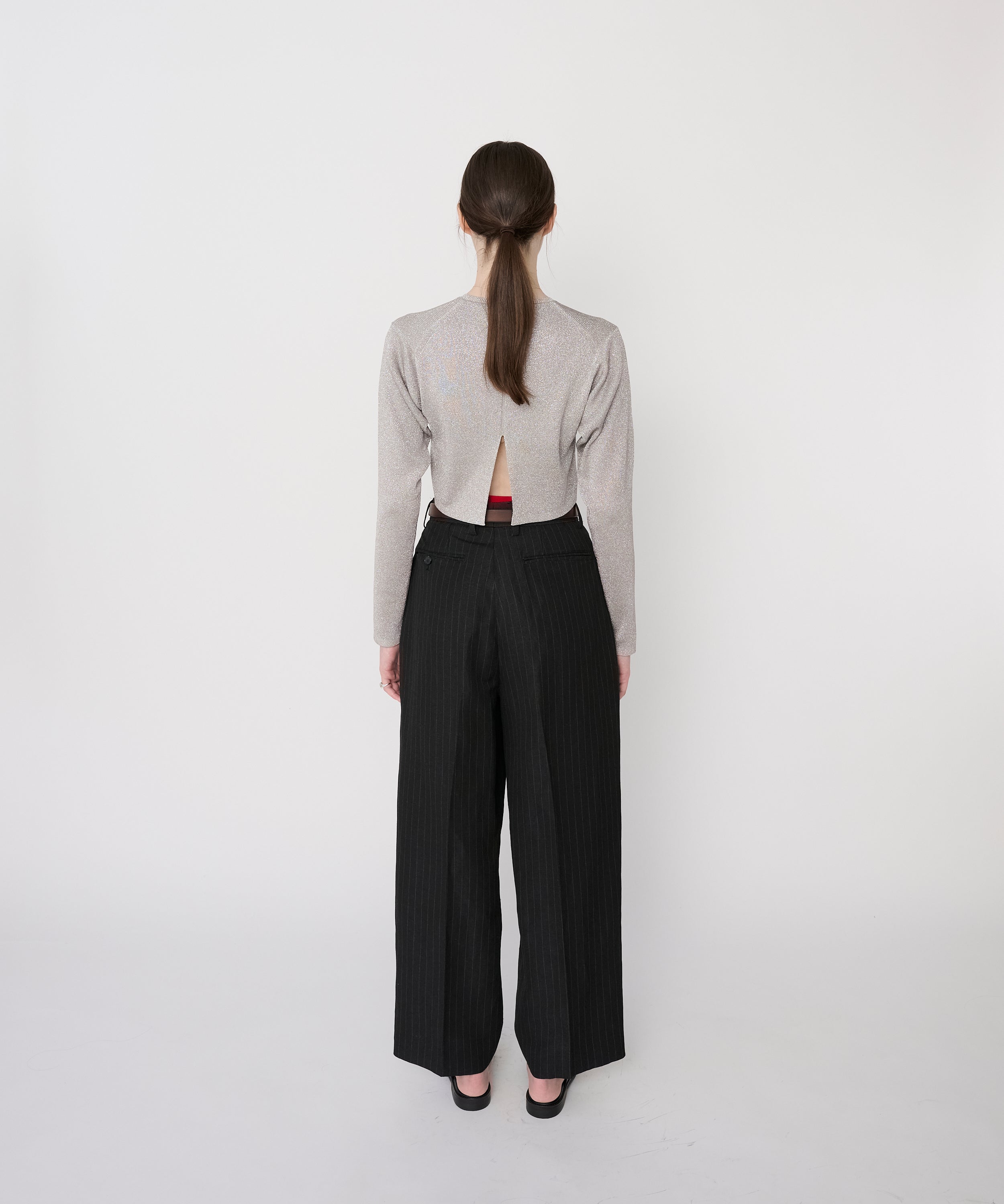 RAYON LINEN SIDE TUCK SLACKS – JOHN MASON SMITH JANE SMITH