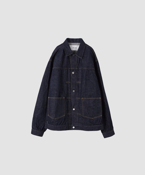 15oz SELVEDGE DENIM TRUCKER JACKET INDIGO ONE WASH – JOHN MASON