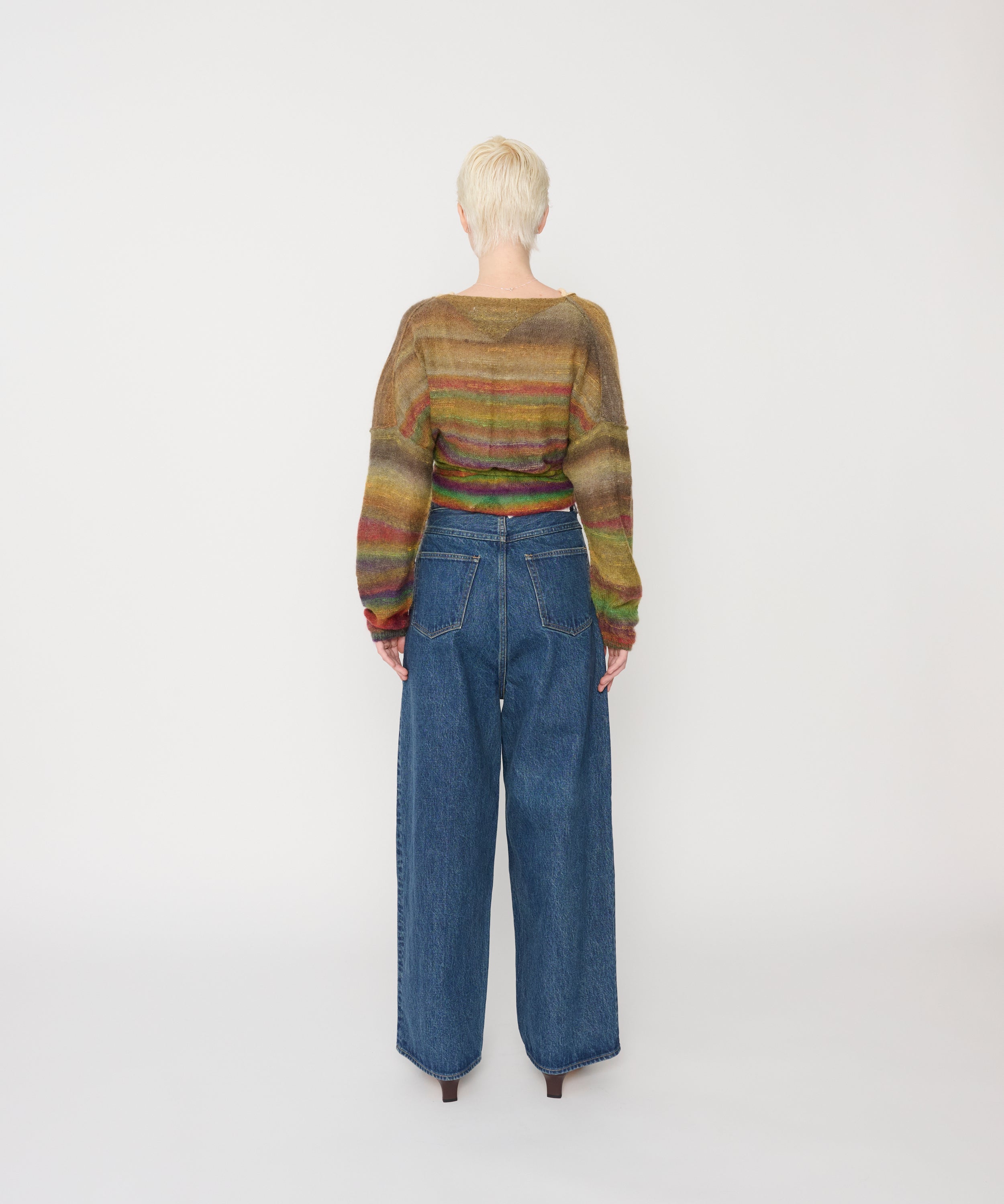 7G GRADATION CACHECOEUR CARDIGAN