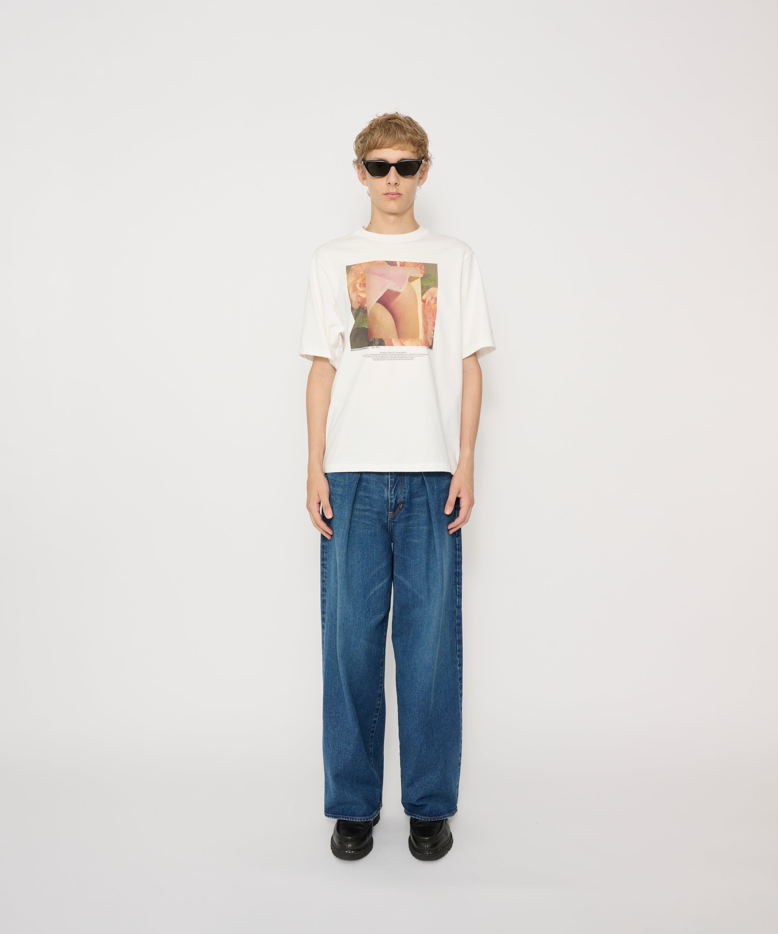 NICOLA KLOOSTERMAN FRILLS S/S T-SHIRT