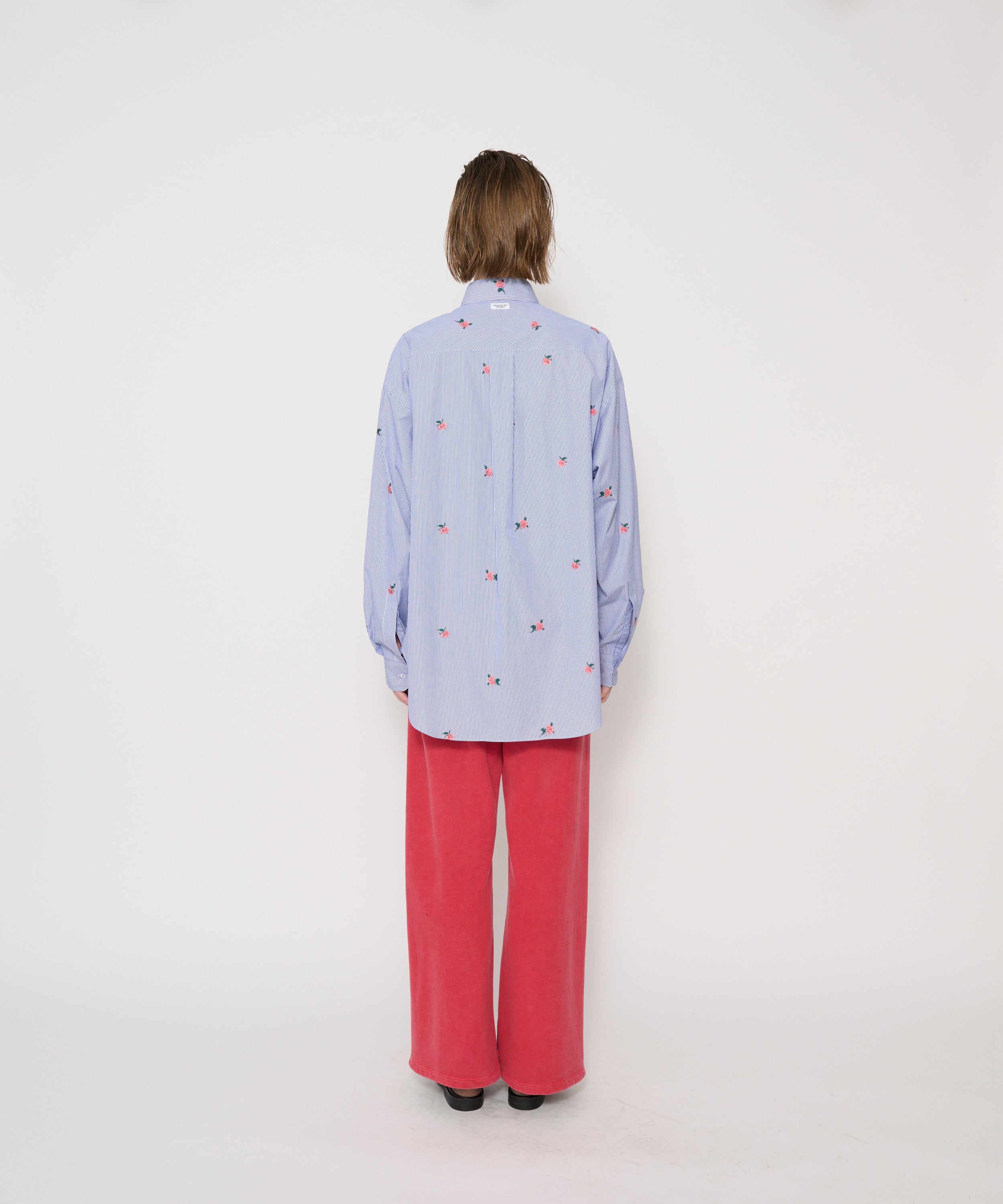 PIGMENT DYE COTTON FLEECE PANTS