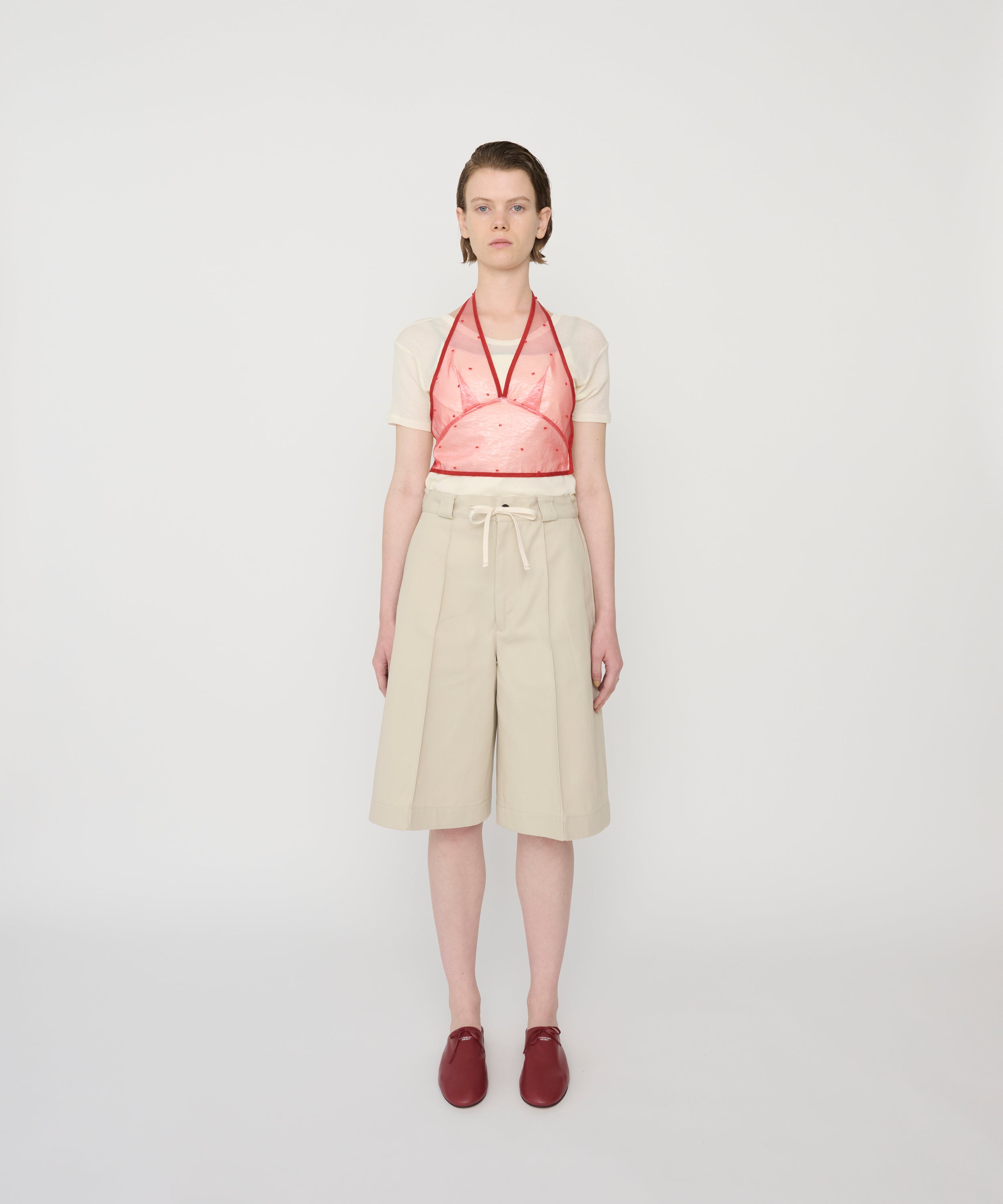 COTTON POLYESTER TWILL SHORT PANTS