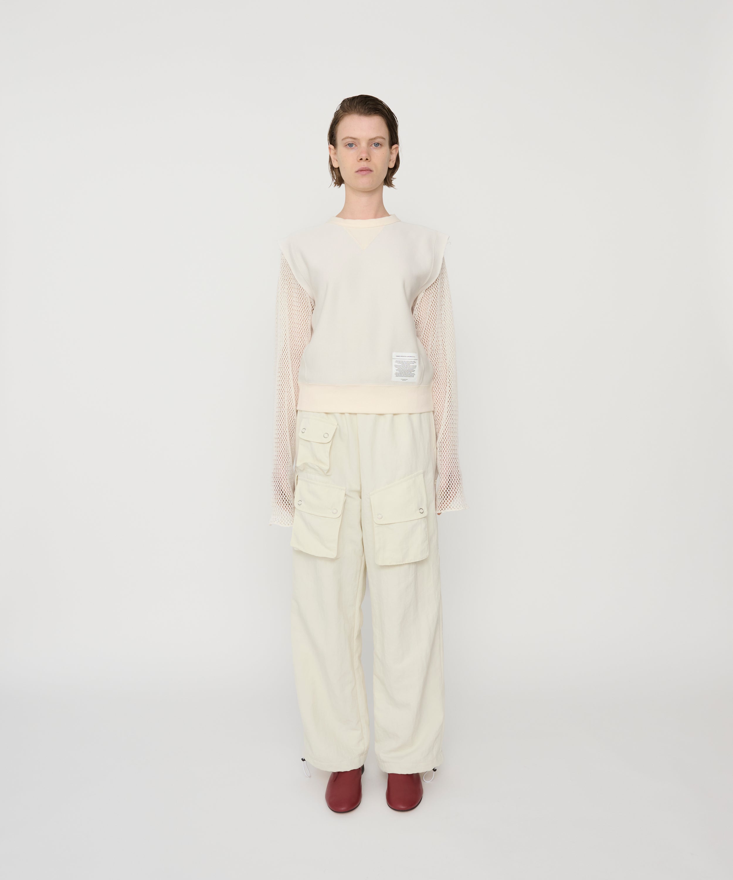 NYLON TWILL CARGO PANTS
