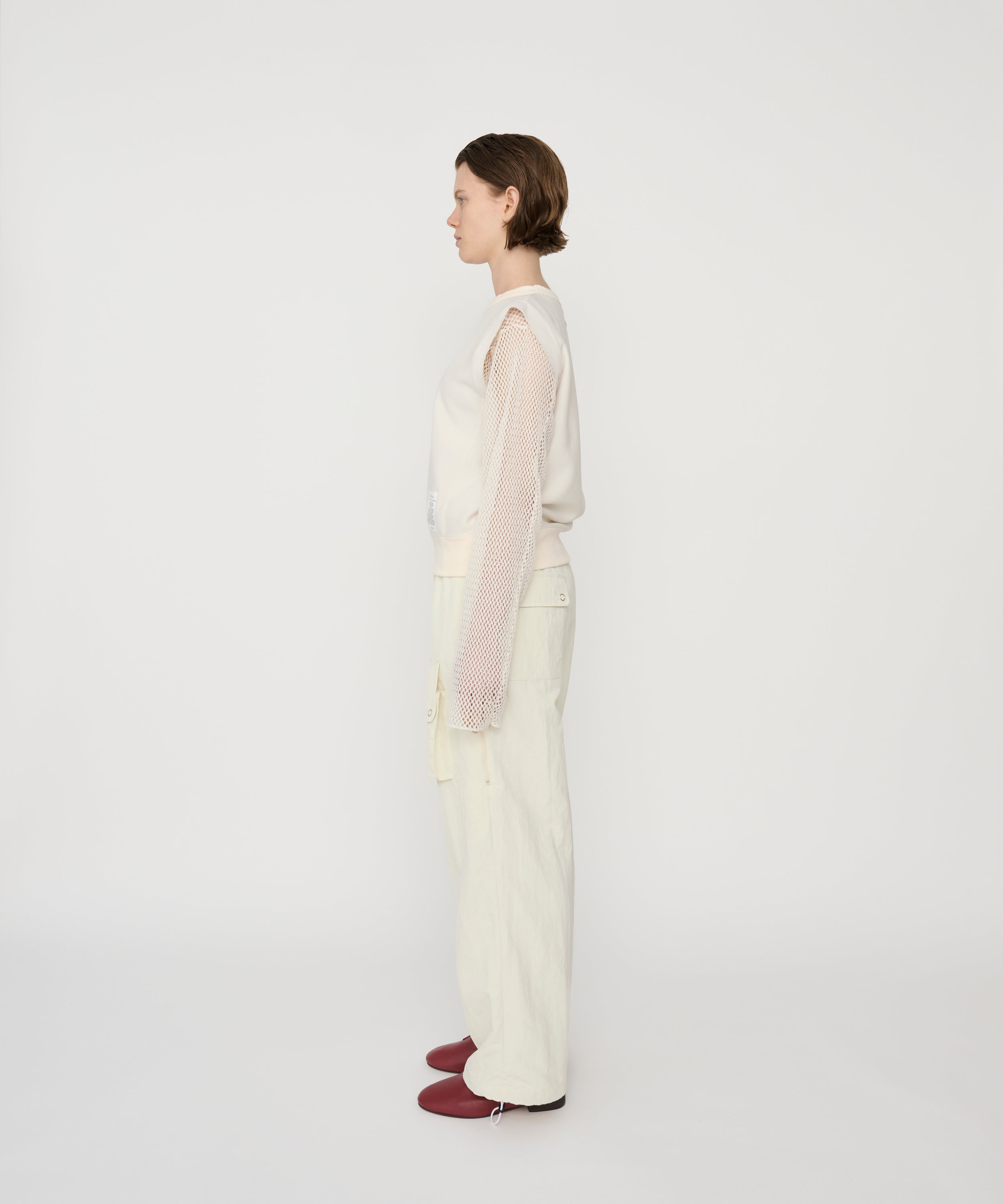 NYLON TWILL CARGO PANTS