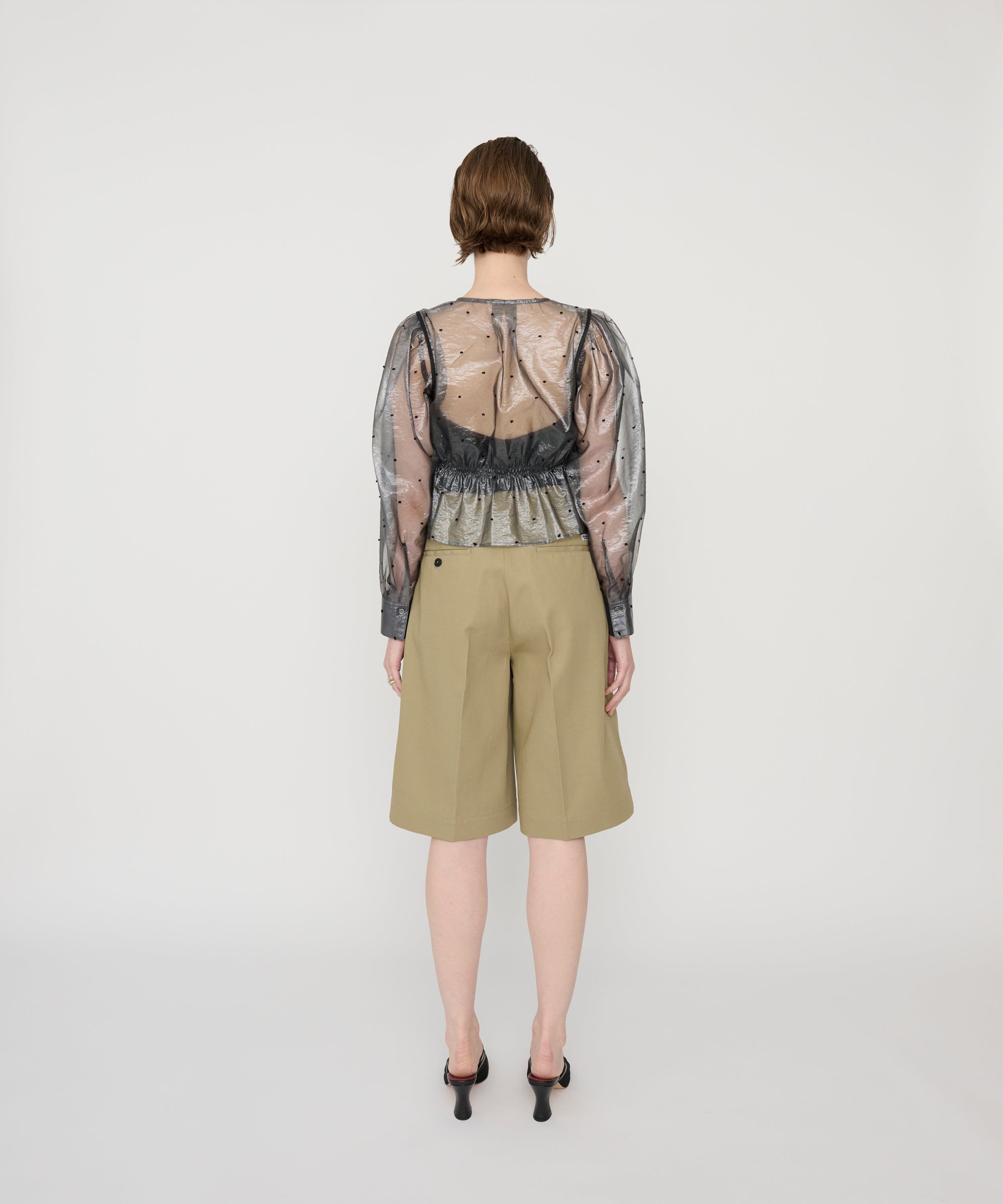 COTTON POLYESTER TWILL SHORT PANTS