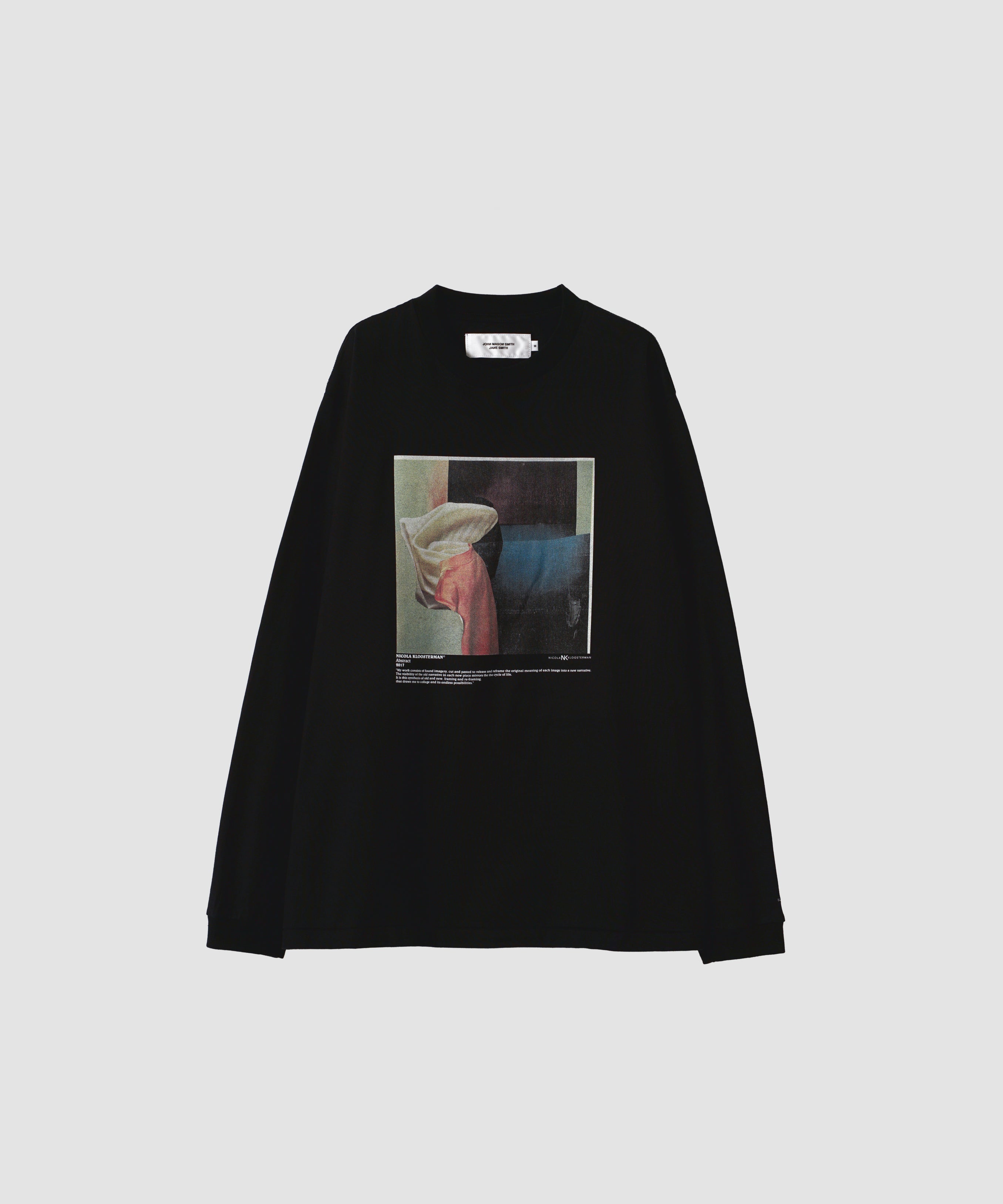 NICOLA KLOOSTERMAN ABSTRACT L/S T-SHIRT