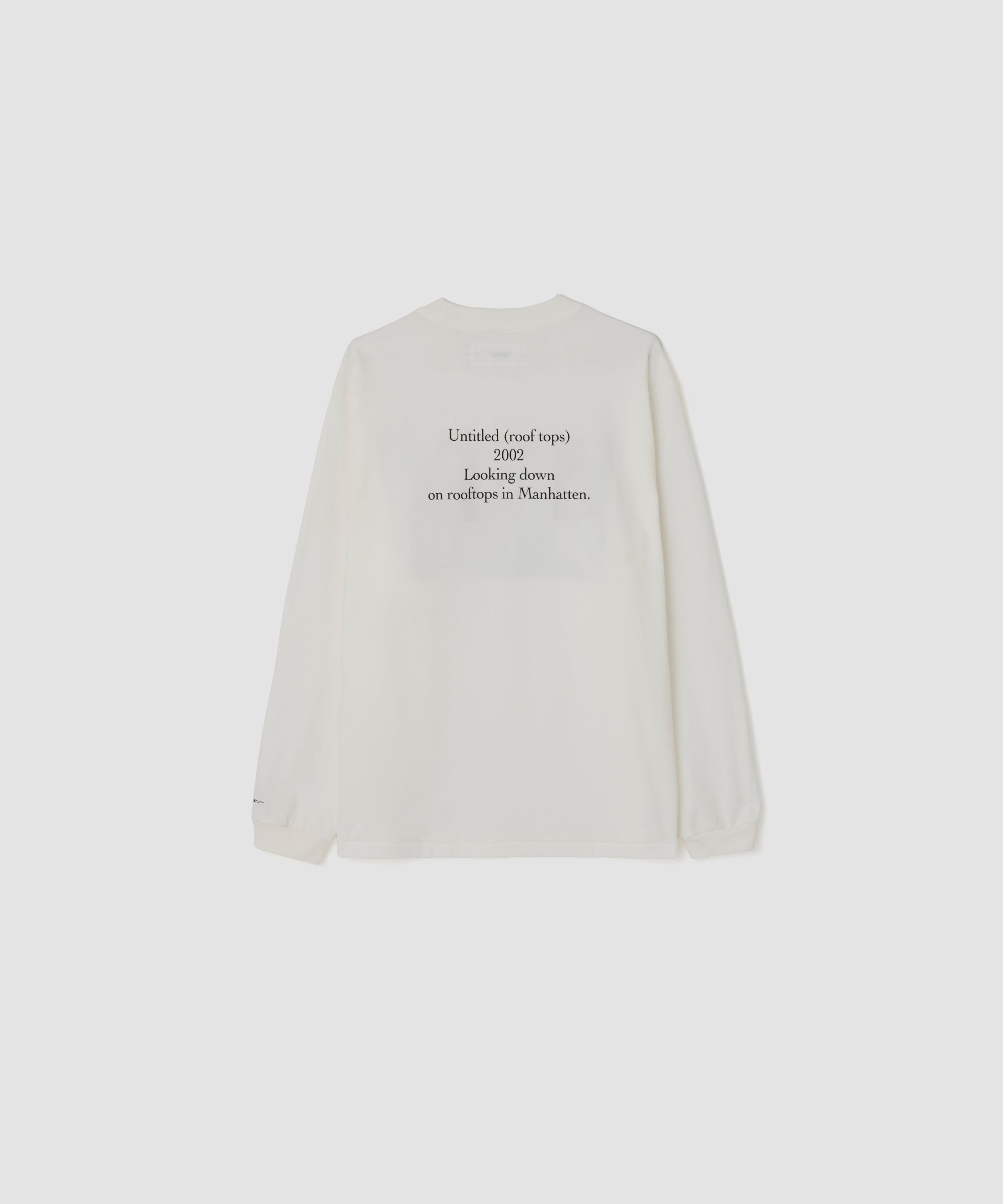 TIM BARBER roof top L/S T-SHIRT