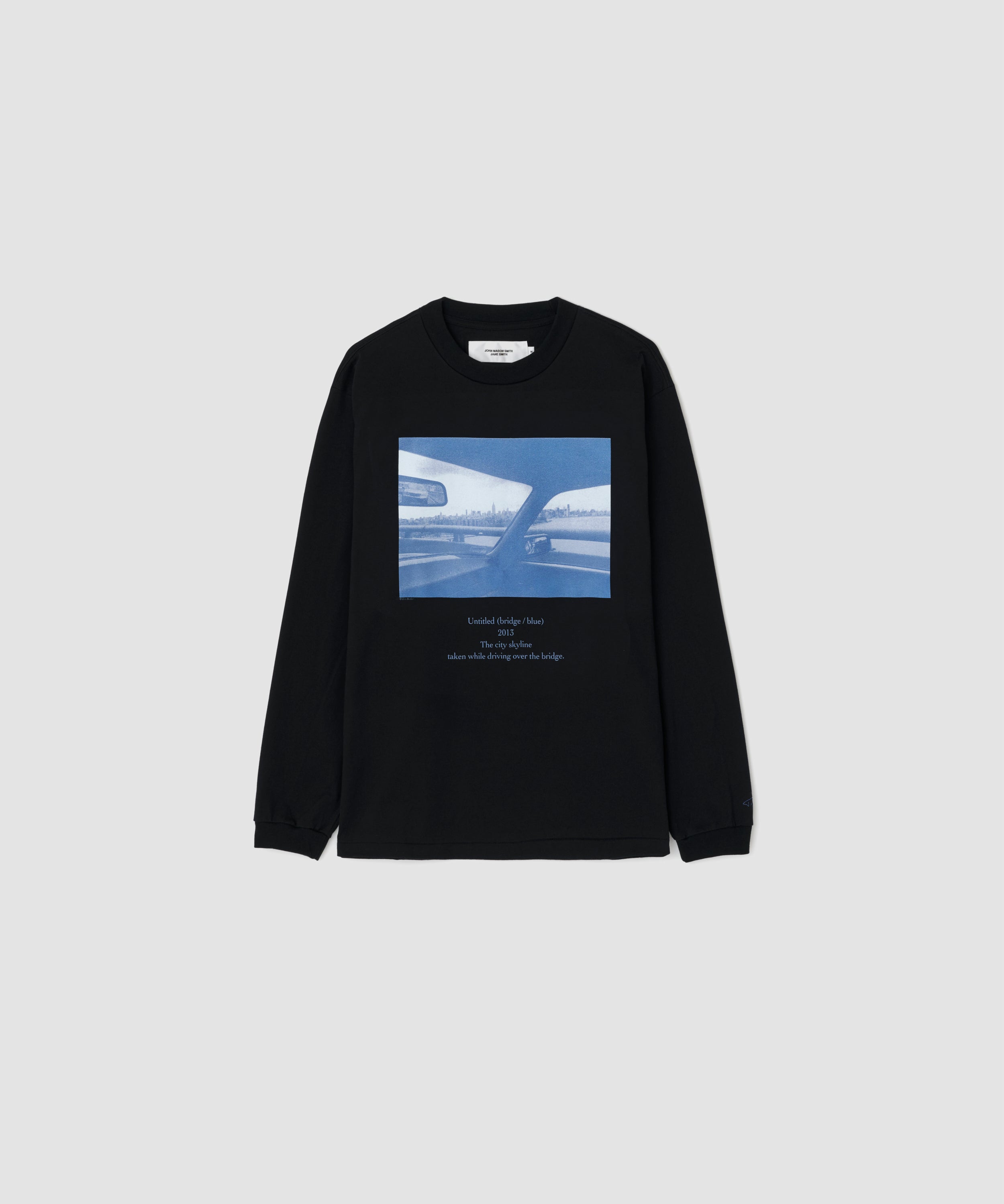 TIM BARBER bridge blue/ NYC blue L/S T-SHIRT