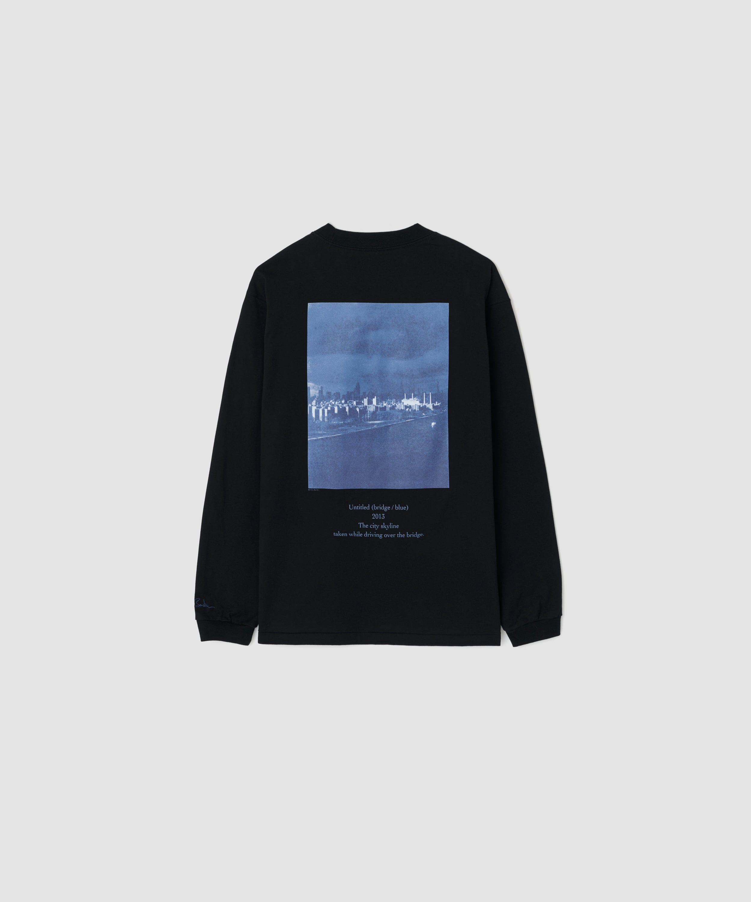 TIM BARBER bridge blue/ NYC blue L/S T-SHIRT