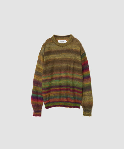 7G GRADATION CREW SWEATER