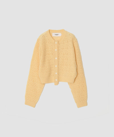 7G KEY KNIT SHORT KNIT CARDIGAN