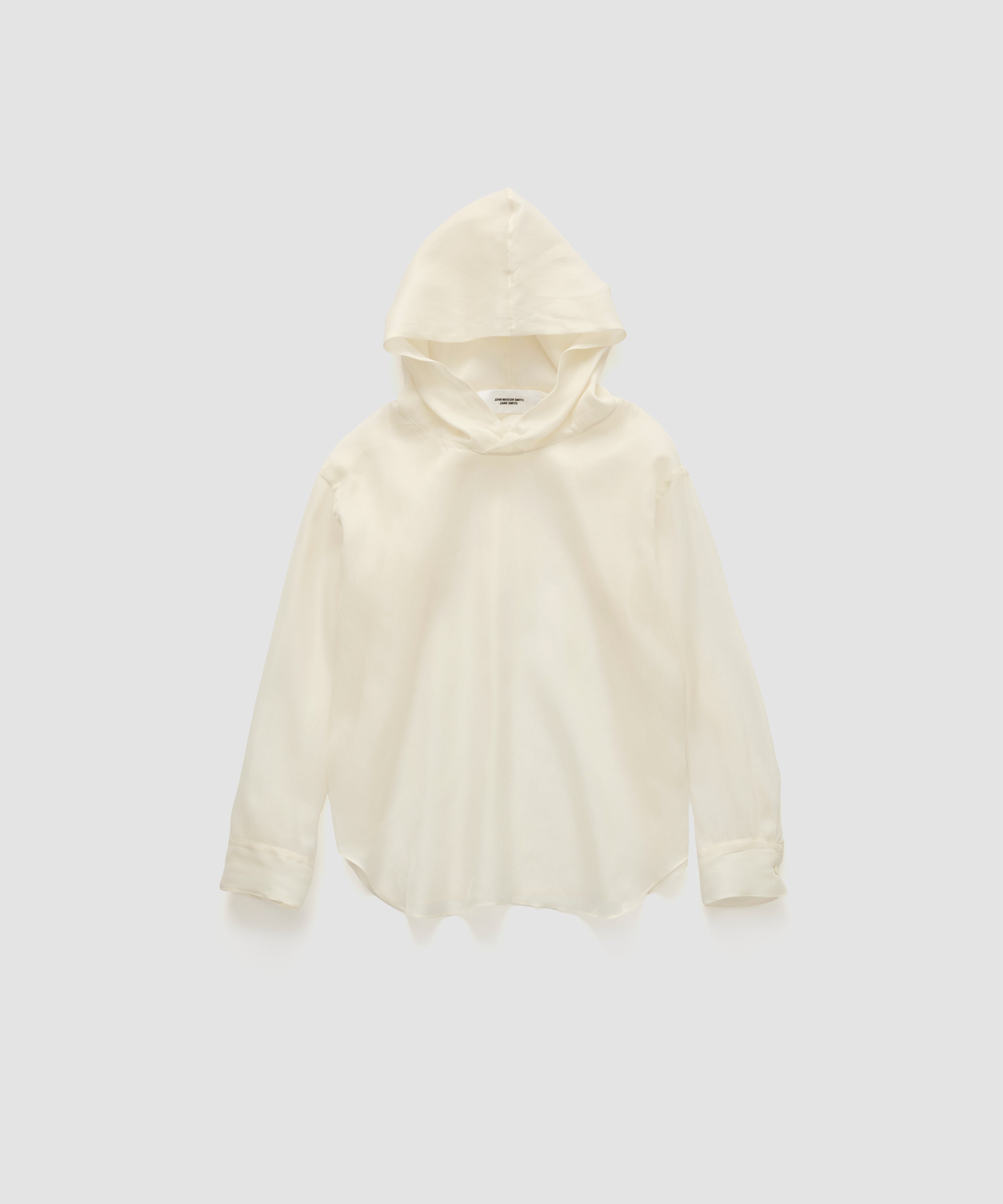 COTTON SILK ORGANDY P/O HOODIE