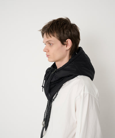 RECYCLE NYLON MICRO RIPSTOP HOODIE