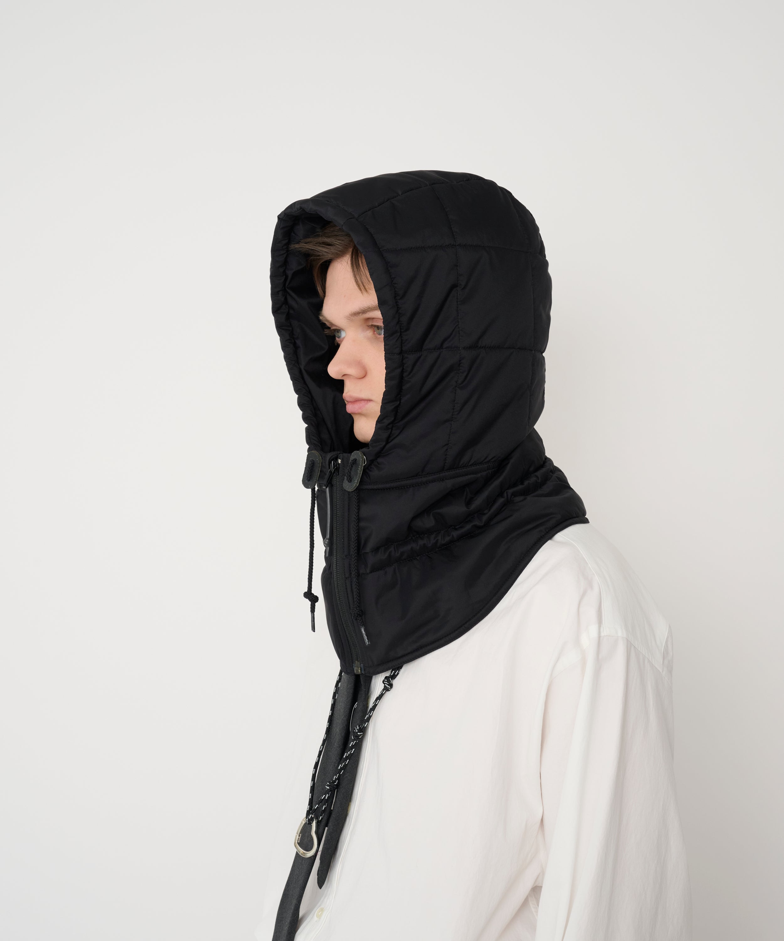RECYCLE NYLON MICRO RIPSTOP HOODIE