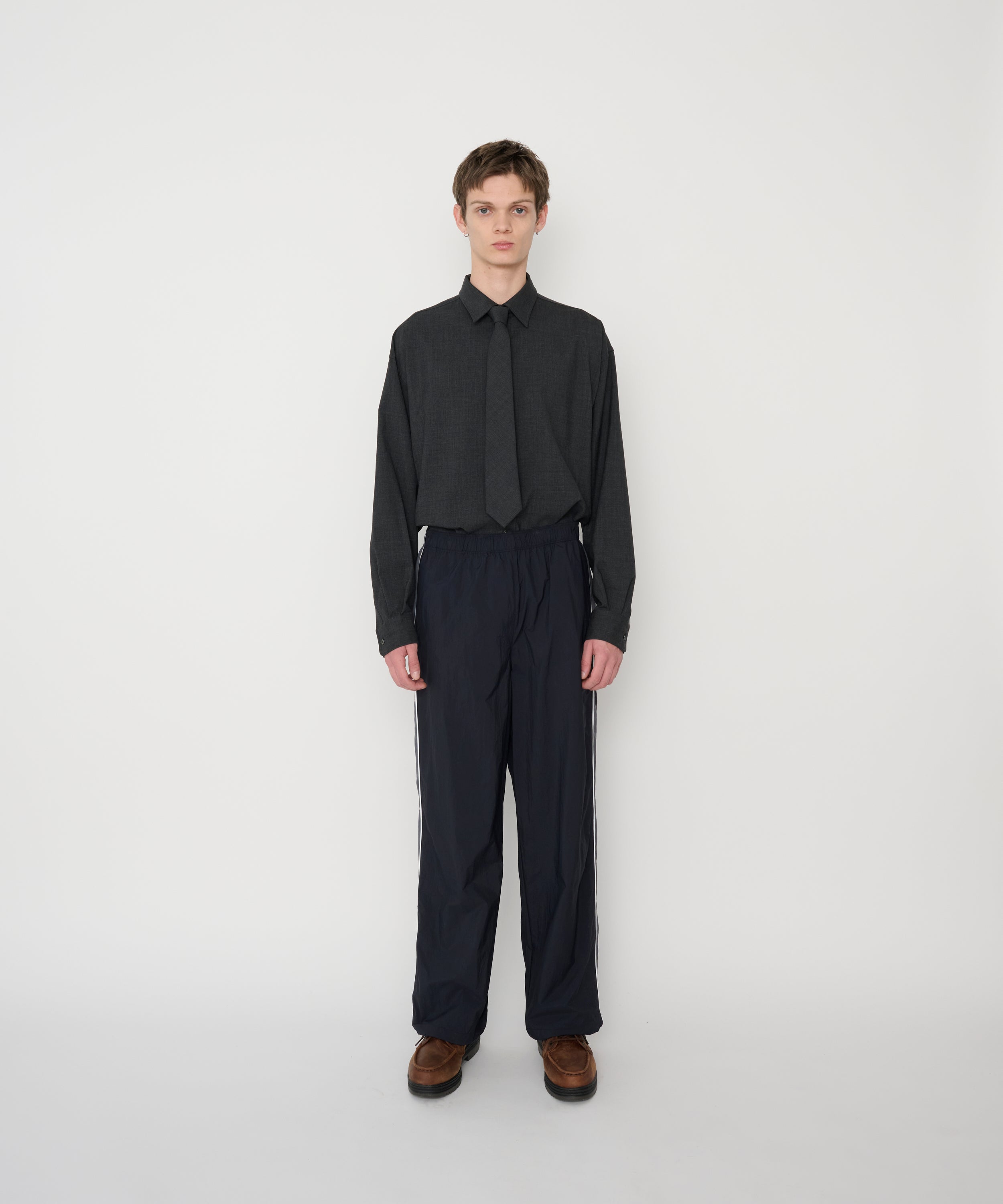WASHABLE WOOL TROPICAL REGULAR SHIRT