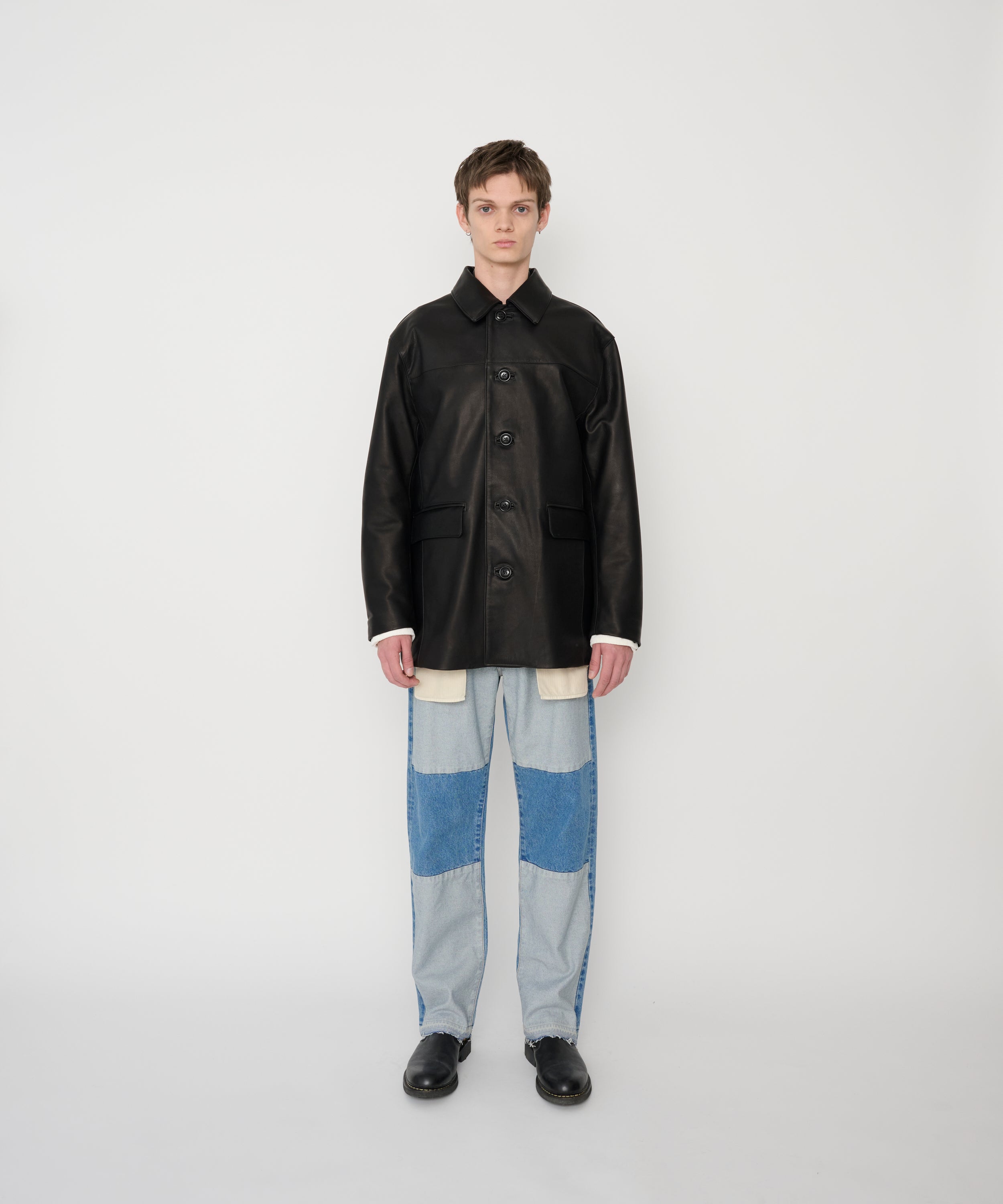 13oz INSIDE OUT DENIM 5POCKET PANTS