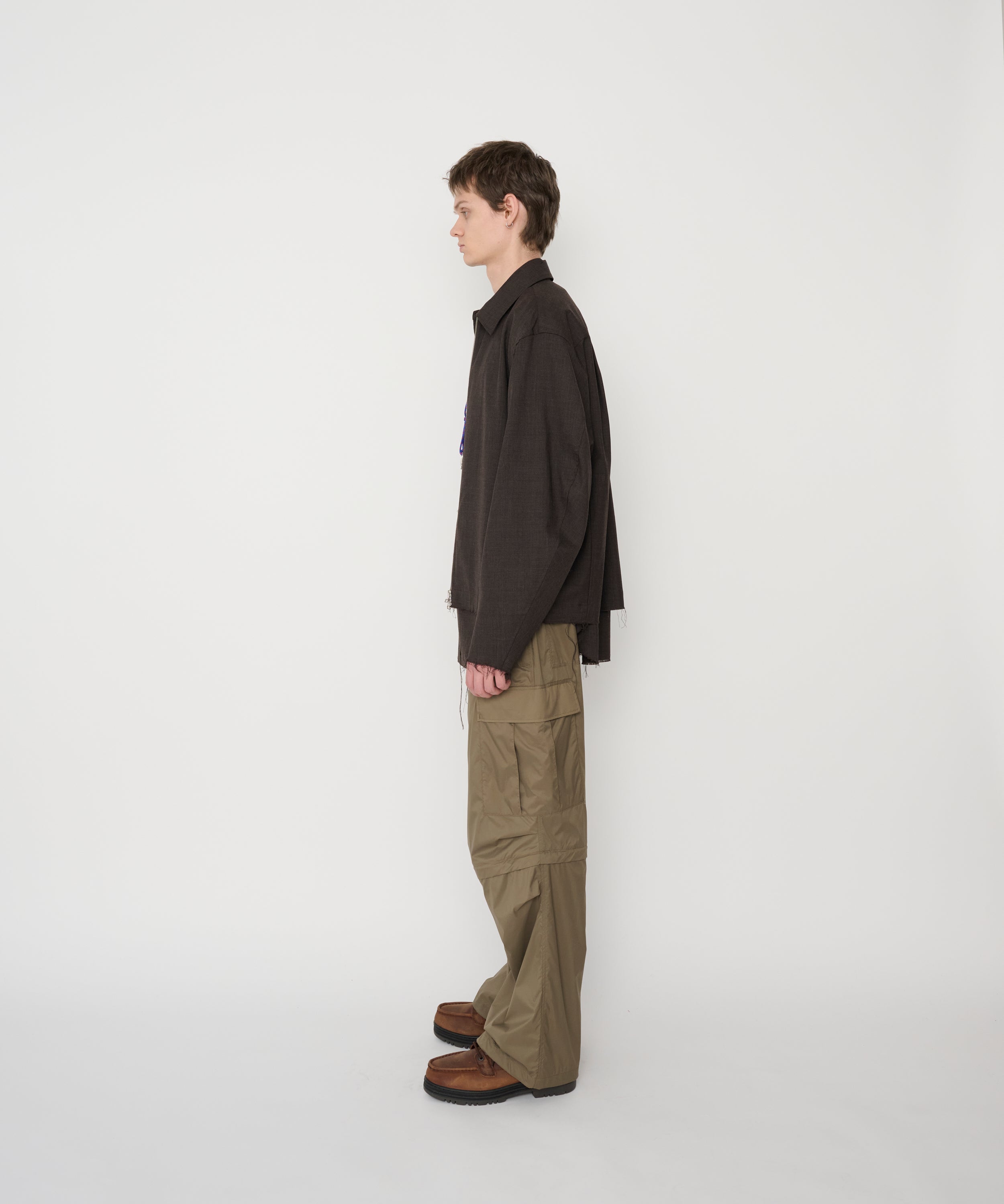 RECYCLE NYLON MICRO RIPSTOP REMOVABLE 6PK CARGO PANTS