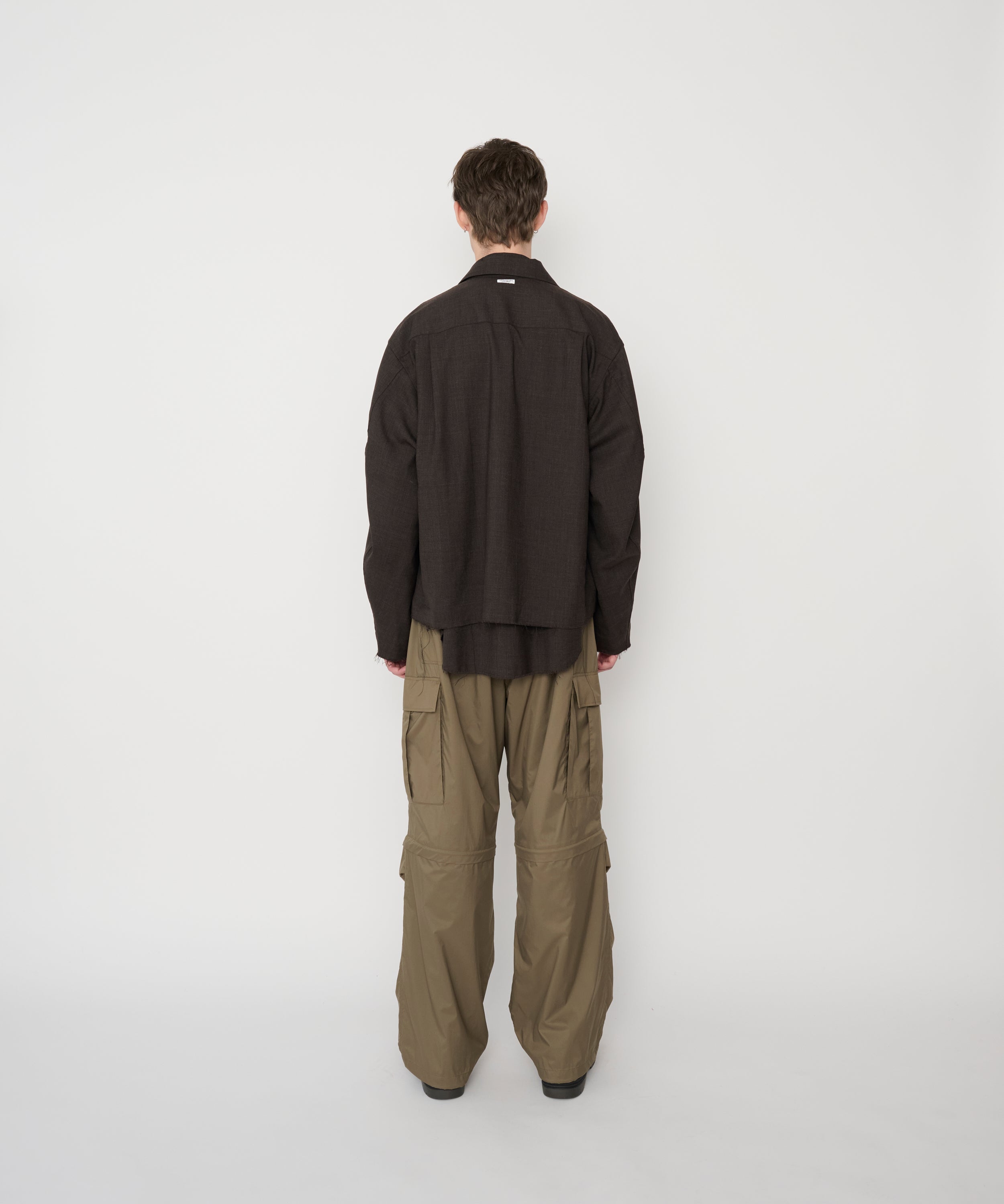 RECYCLE NYLON MICRO RIPSTOP REMOVABLE 6PK CARGO PANTS