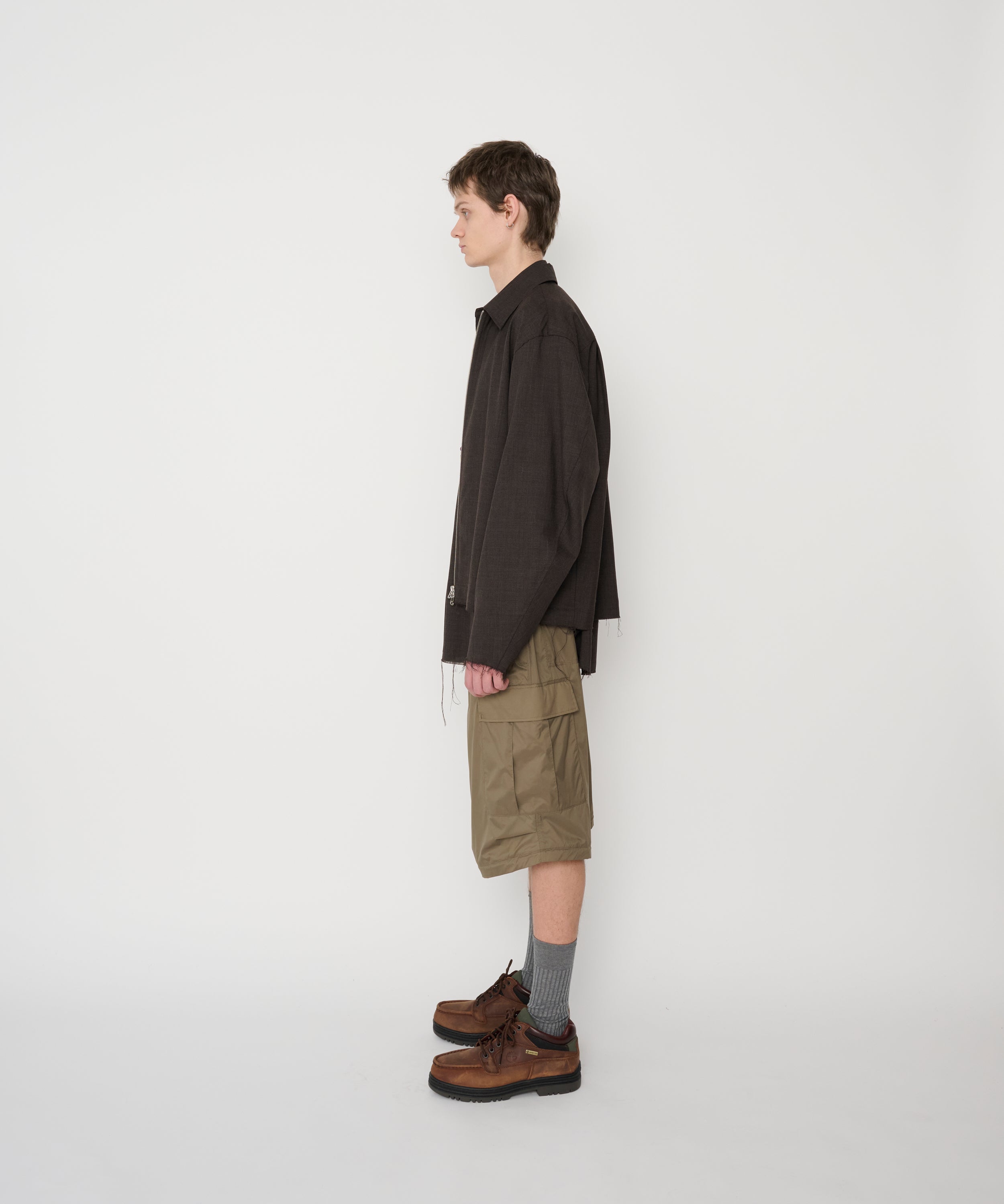 RECYCLE NYLON MICRO RIPSTOP REMOVABLE 6PK CARGO PANTS
