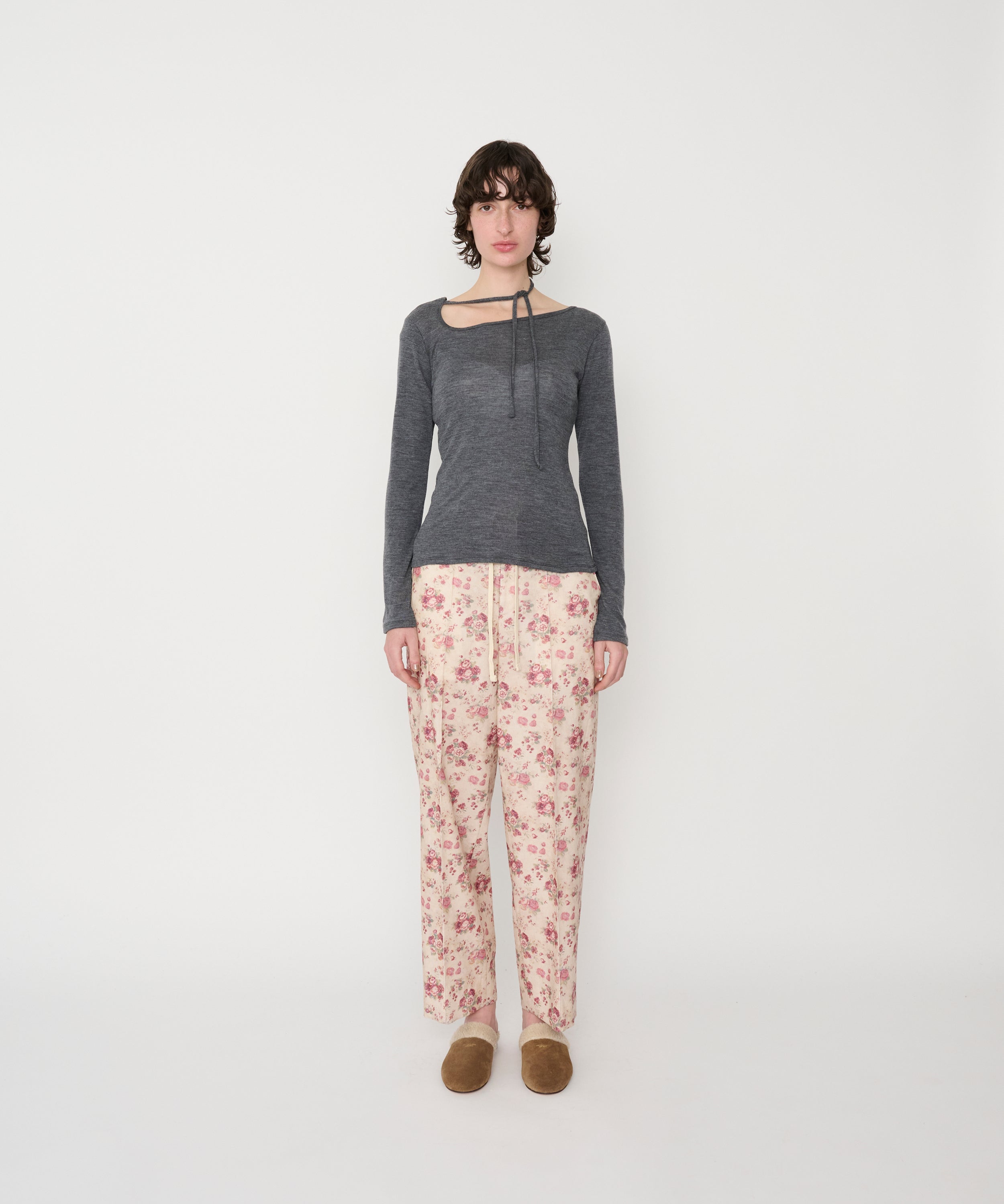 WOOL NECK CHOKER P/O