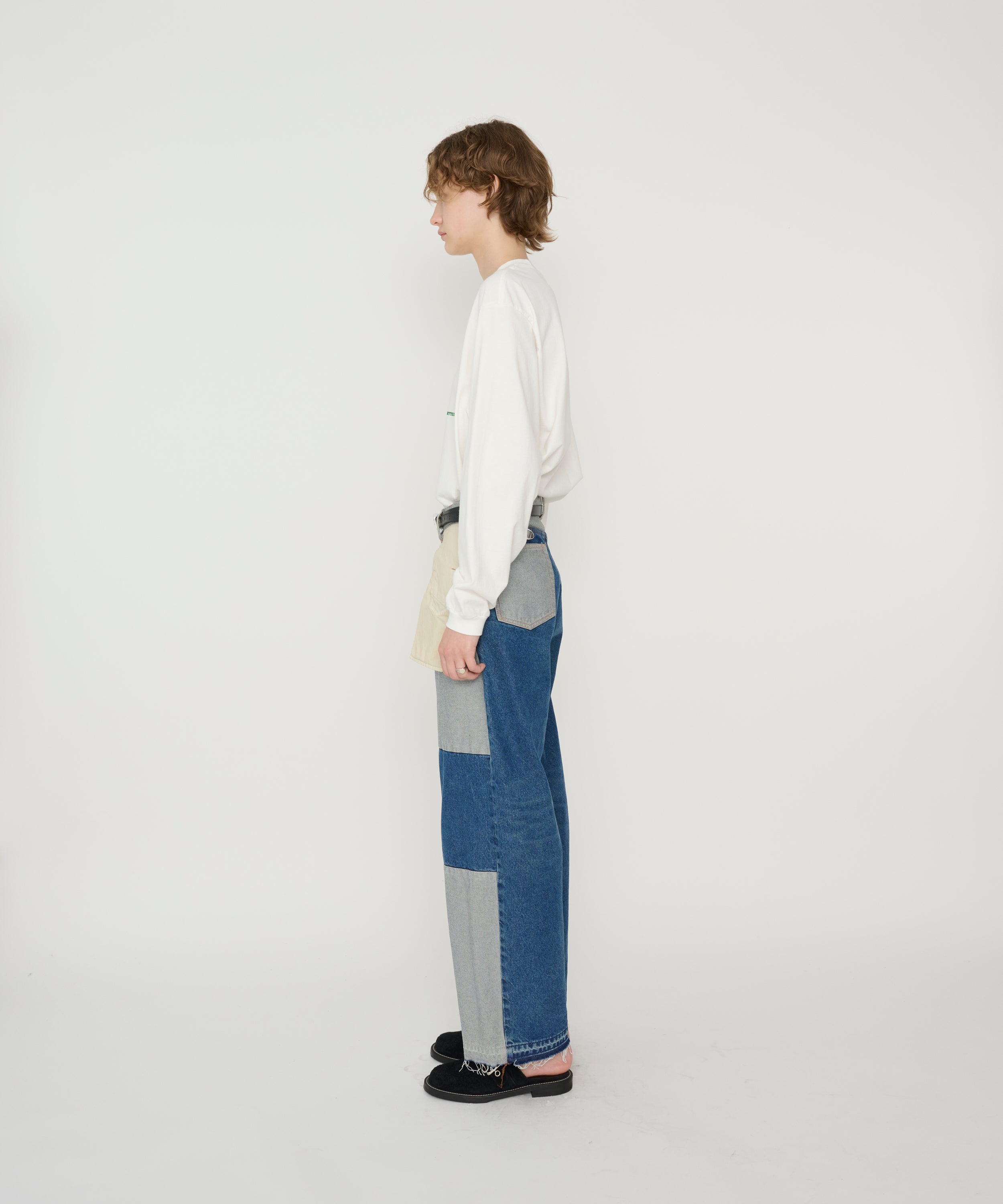 12.5oz DENIM INSIDE OUT 5 POCKET PANTS