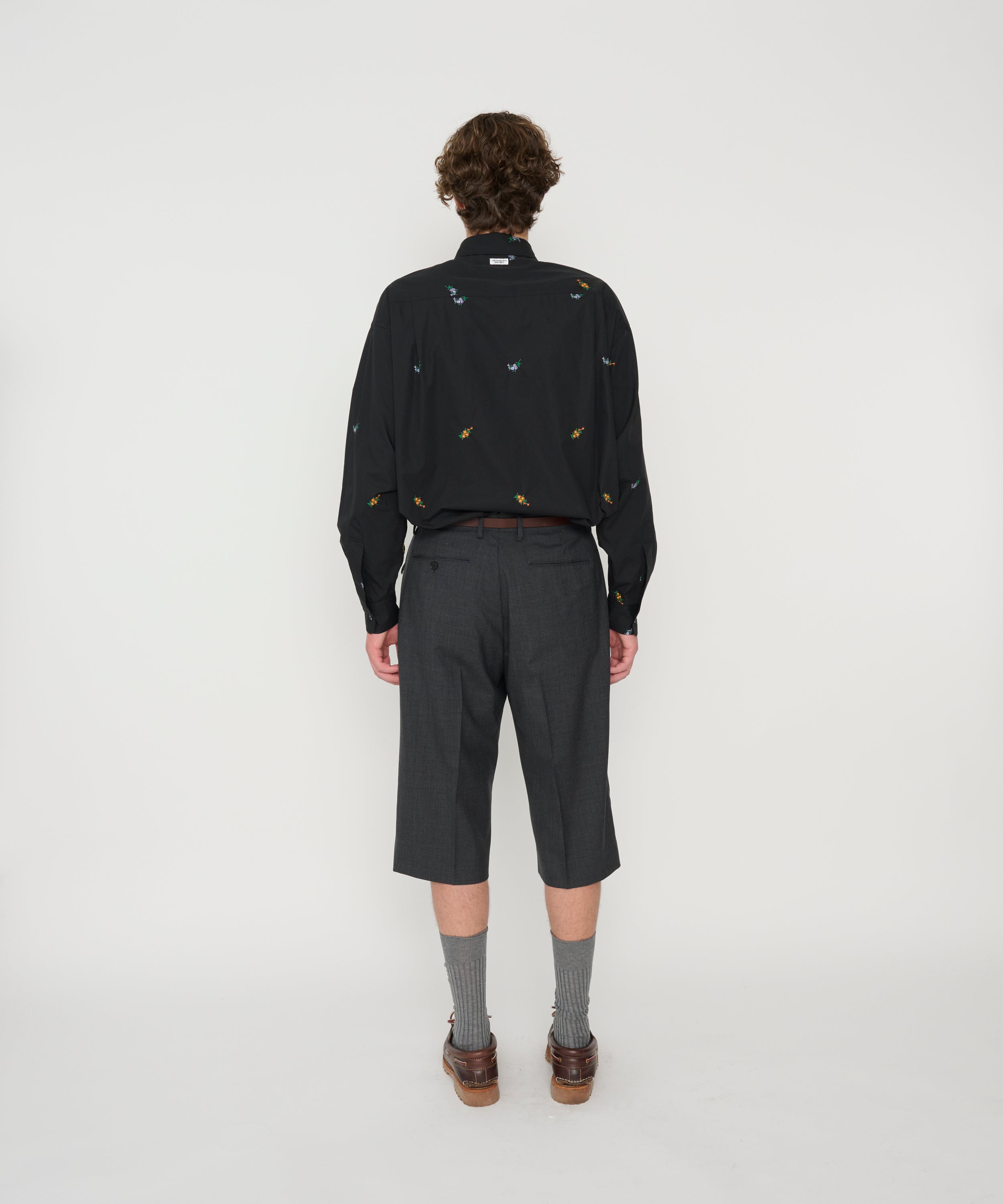 WOOL TROPICAL SHORT TROUSER