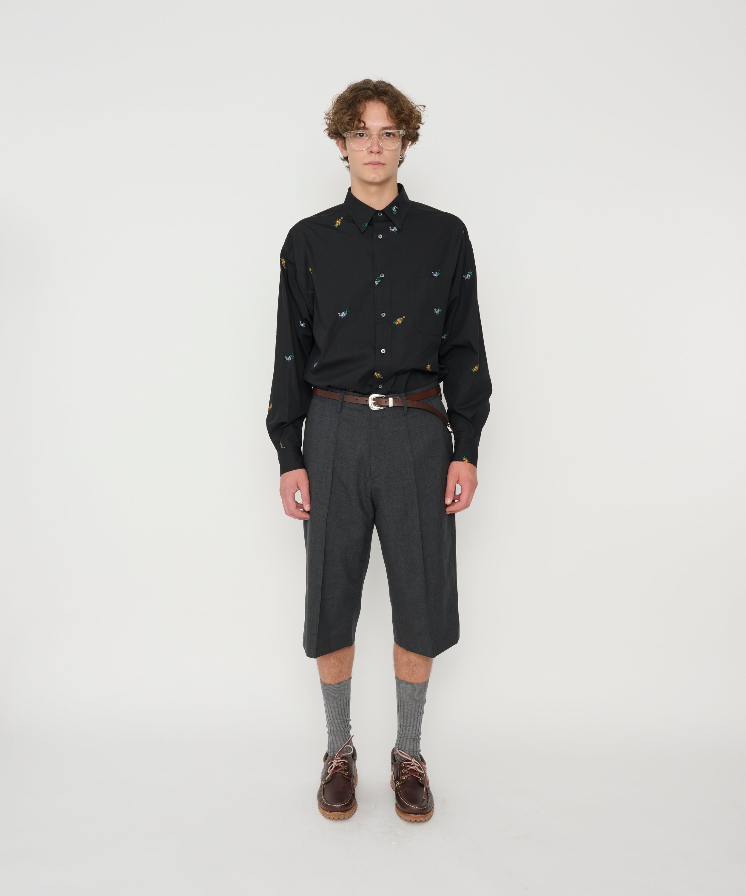 WOOL TROPICAL SHORT TROUSER