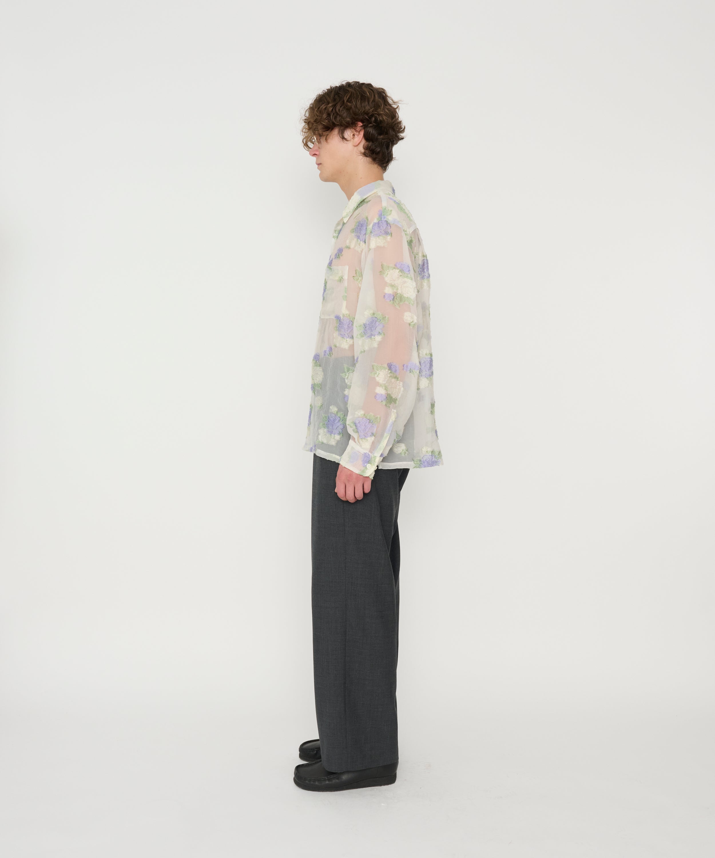 WASHABLE WOOL TROPICAL EASY PANTS