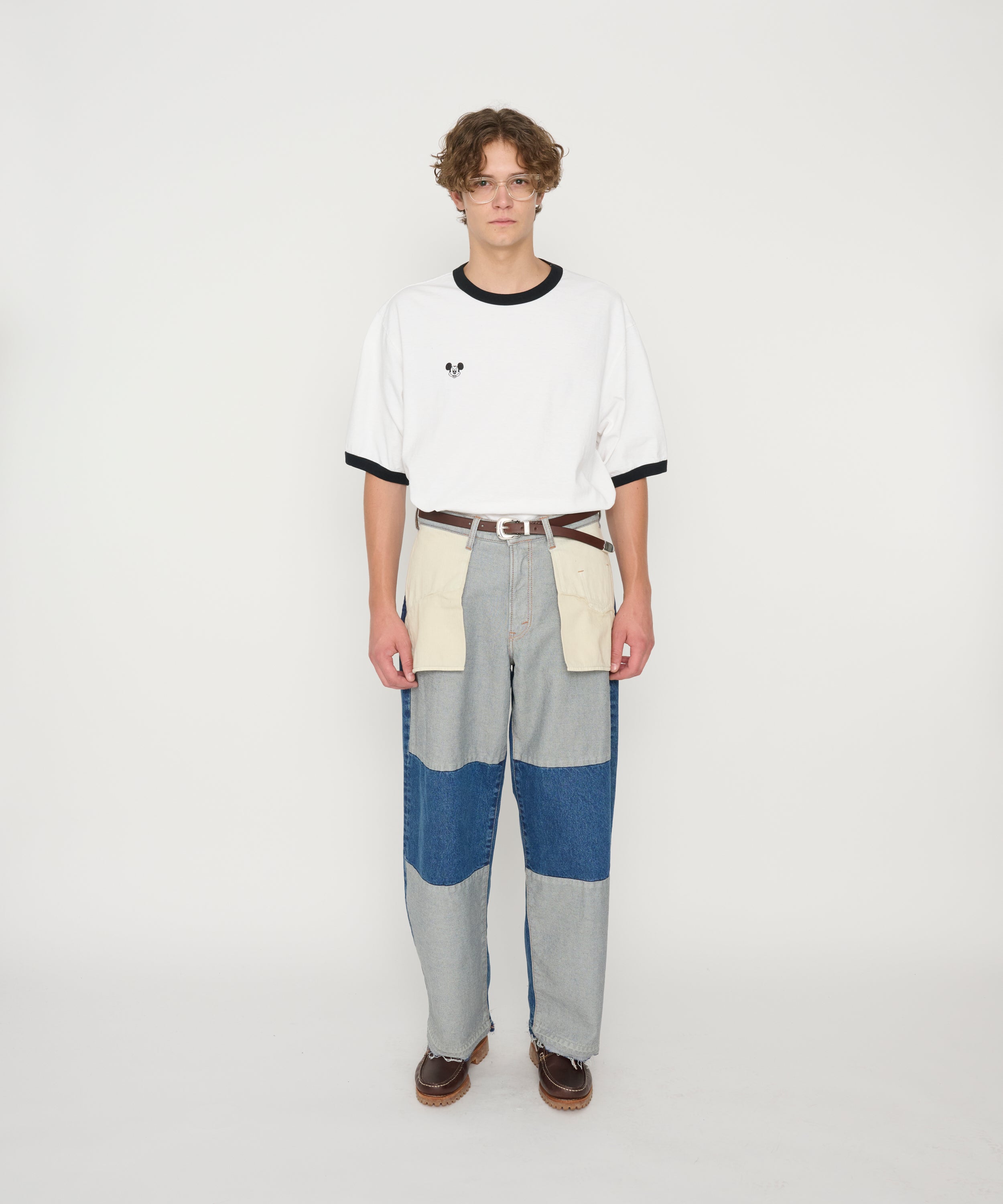 12.5oz DENIM INSIDE OUT 5 POCKET PANTS
