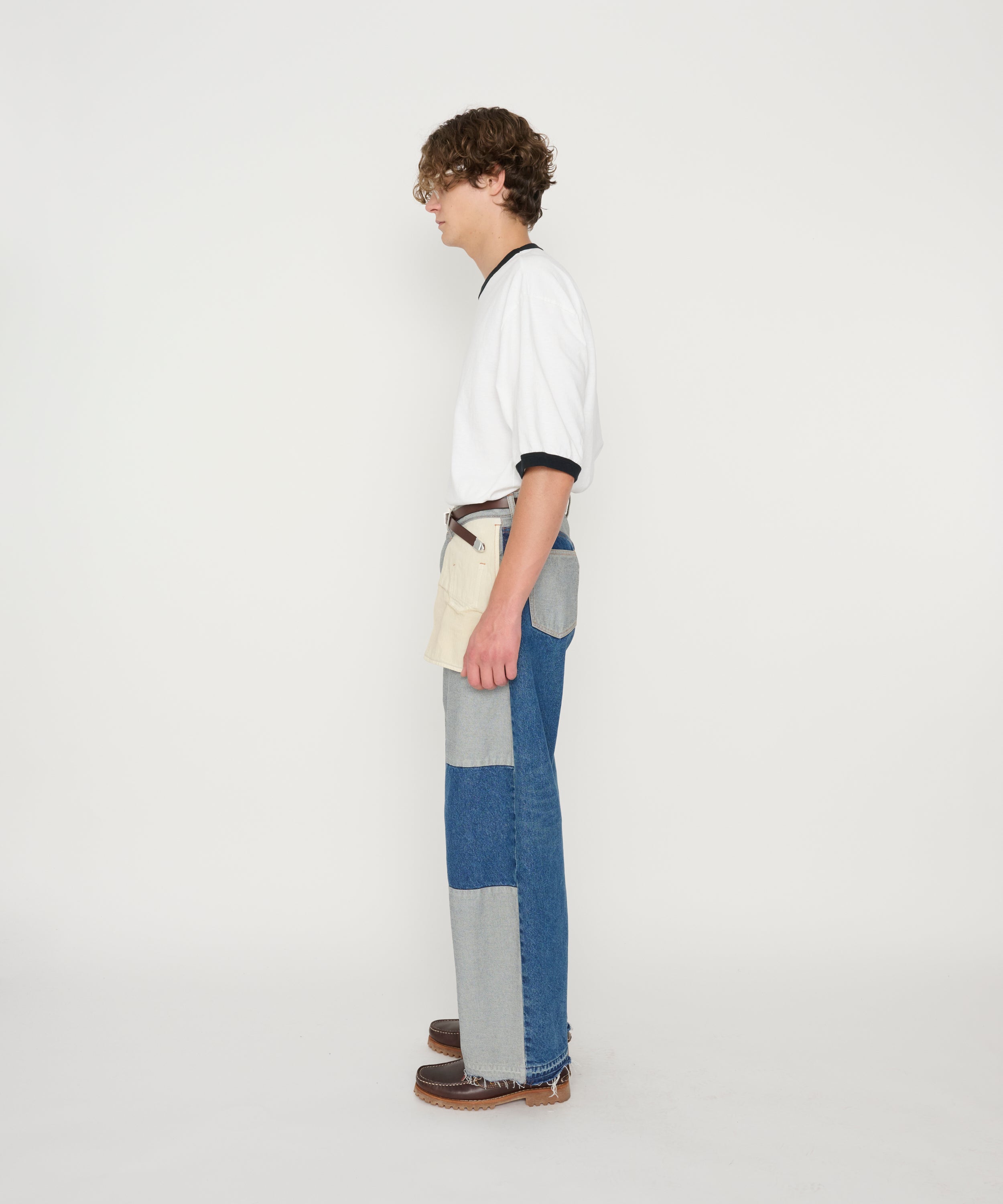 12.5oz DENIM INSIDE OUT 5 POCKET PANTS